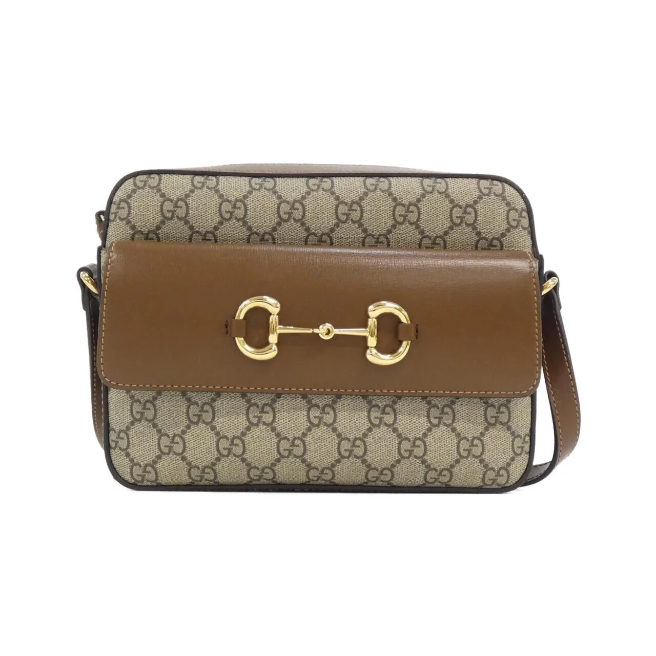 GUCCI Horsebit 1955 645454 92TCG 肩背包 帆布 Black