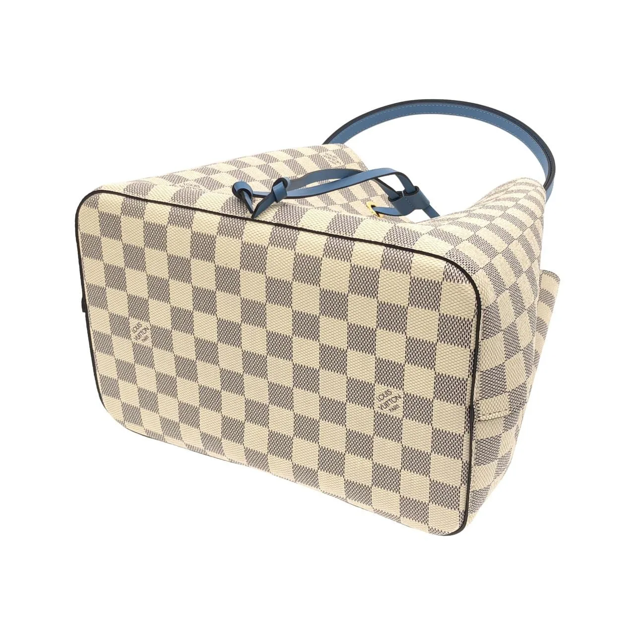 LOUIS VUITTON N40153 肩背包 Damier 黑色 Damier 中古品A - 縮圖 3