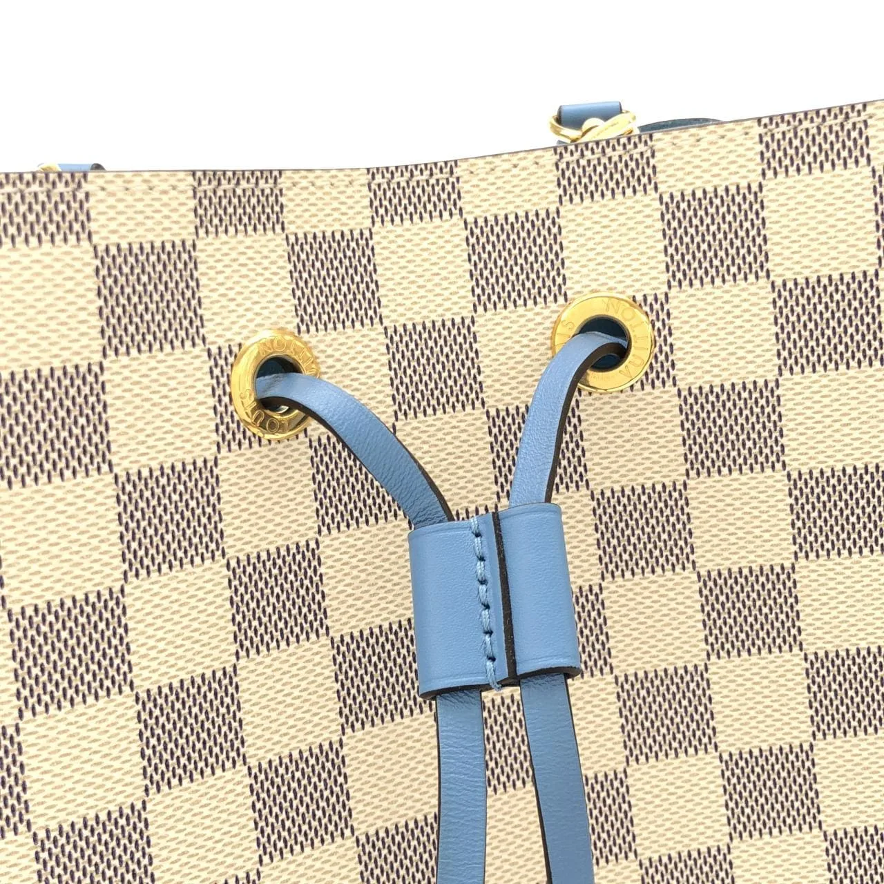 LOUIS VUITTON N40153 肩背包 Damier 黑色 Damier 中古品A - 縮圖 5