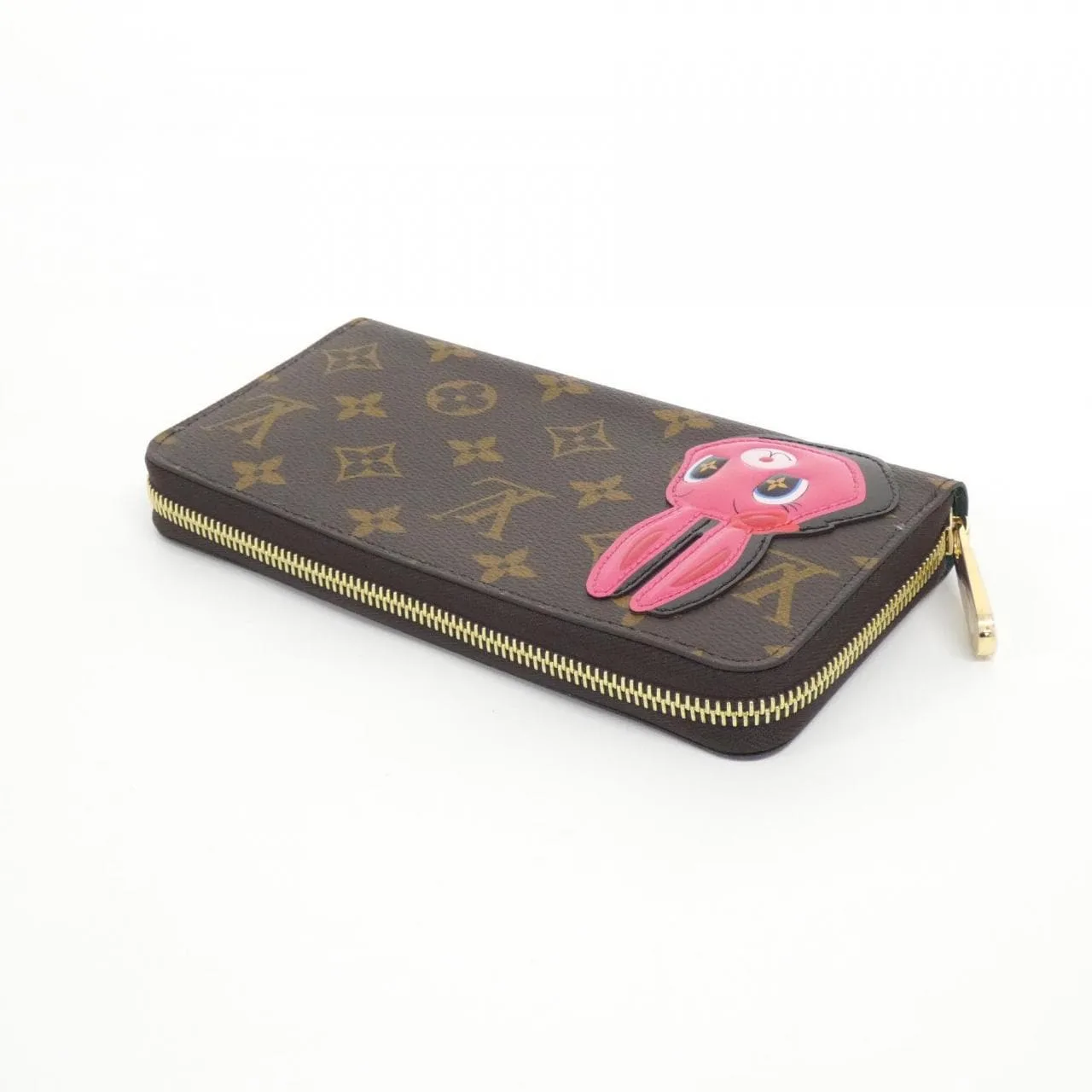 LOUIS VUITTON M83689 銀包 Monogram 黑色 Monogram 中古品A - 縮圖 3