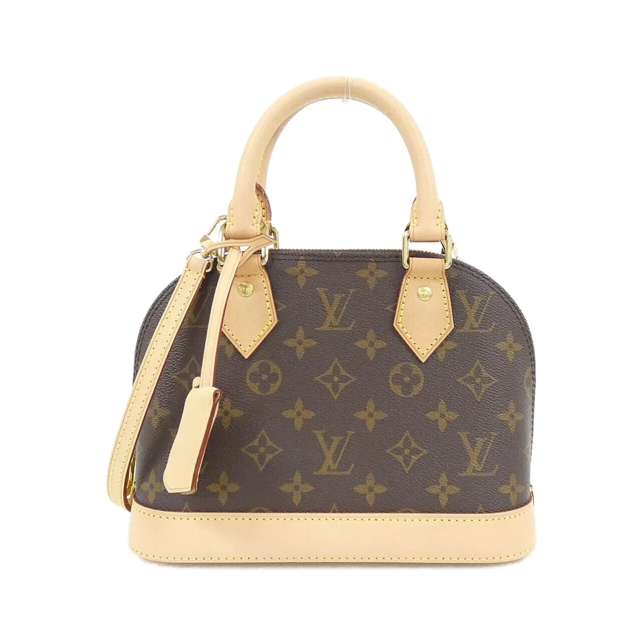 LOUIS VUITTON Alma M53152 Handbag Monogram Black
