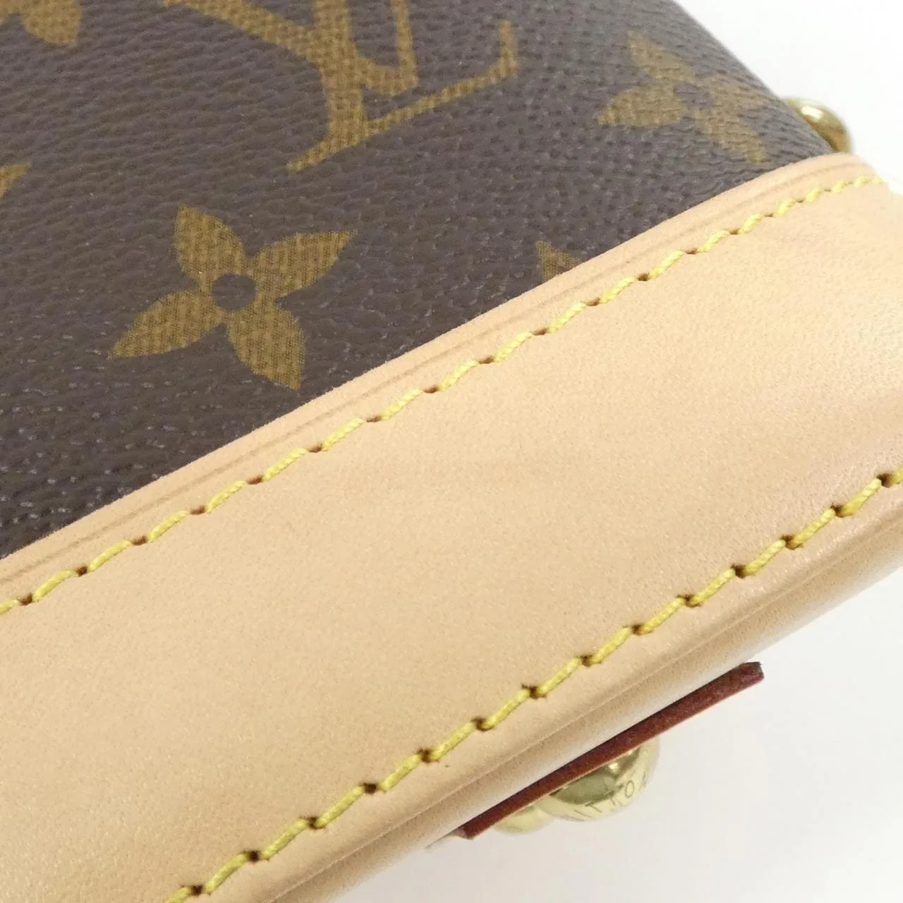 LOUIS VUITTON Alma M53152 Handbag Monogram Black Monogram Rank A - Thumbnail 4