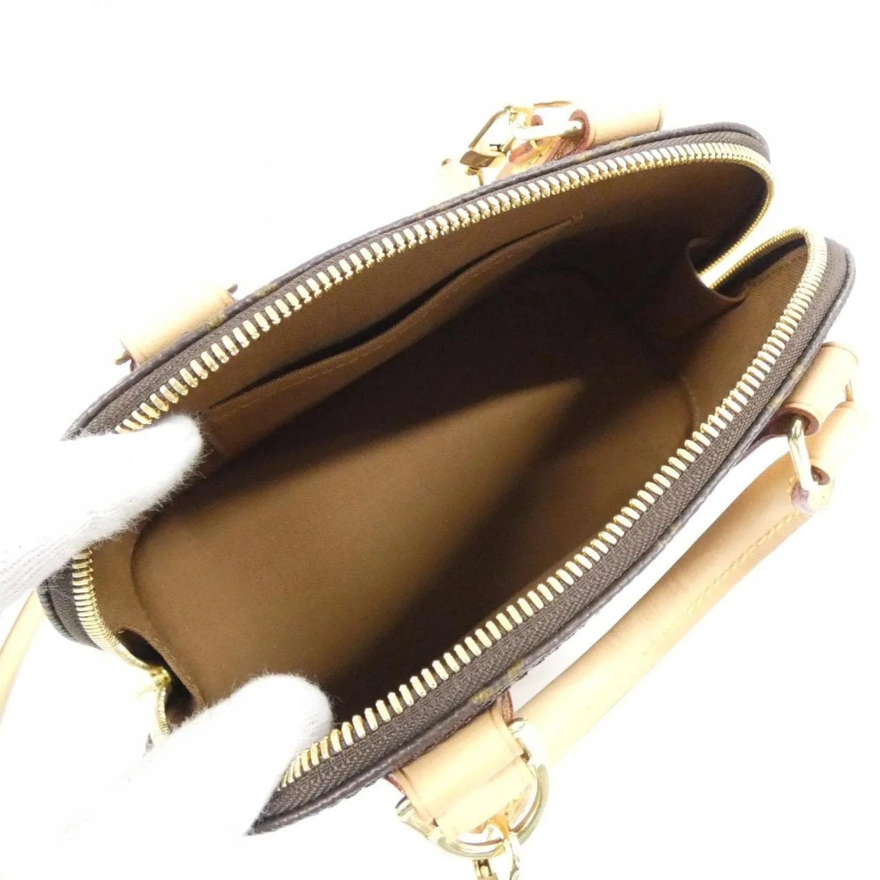 LOUIS VUITTON Alma M53152 Handbag Monogram Black Monogram Rank A - Thumbnail 7