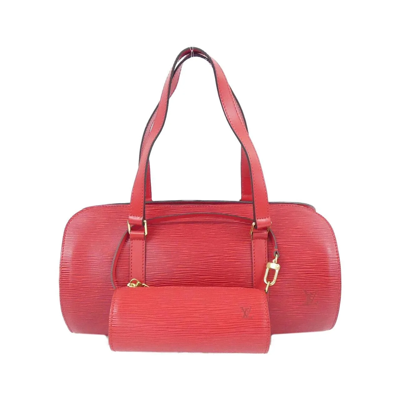 LOUIS VUITTON M52227 Handbag Epi Red