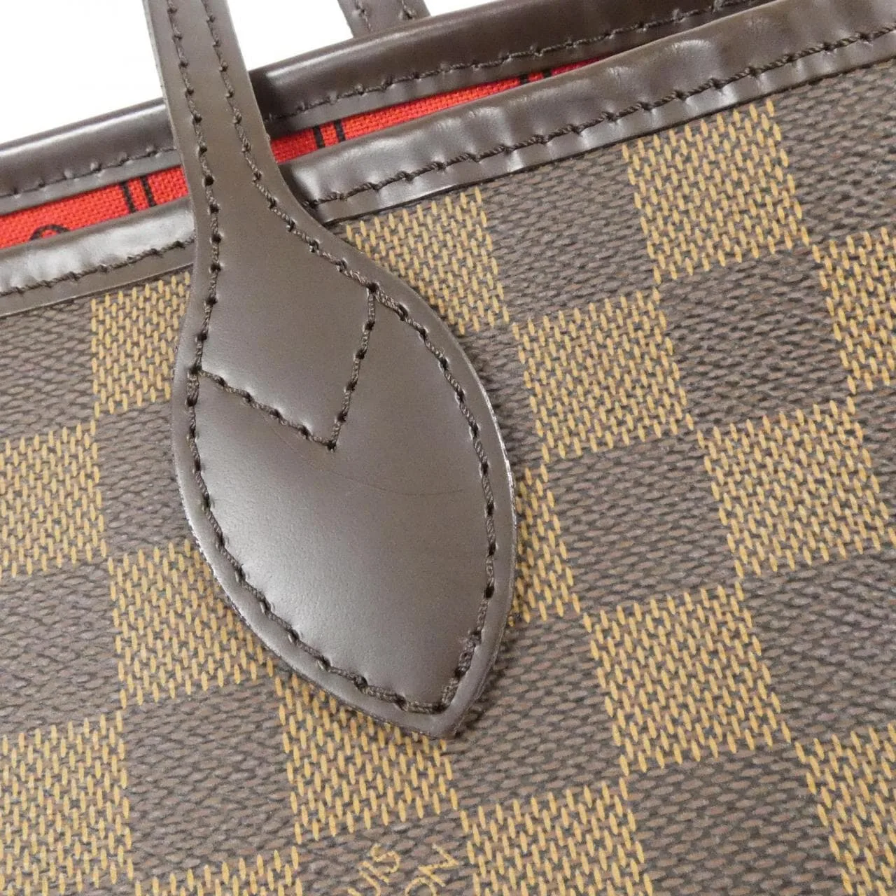 LOUIS VUITTON Neverfull N51106 Tote Damier 3
