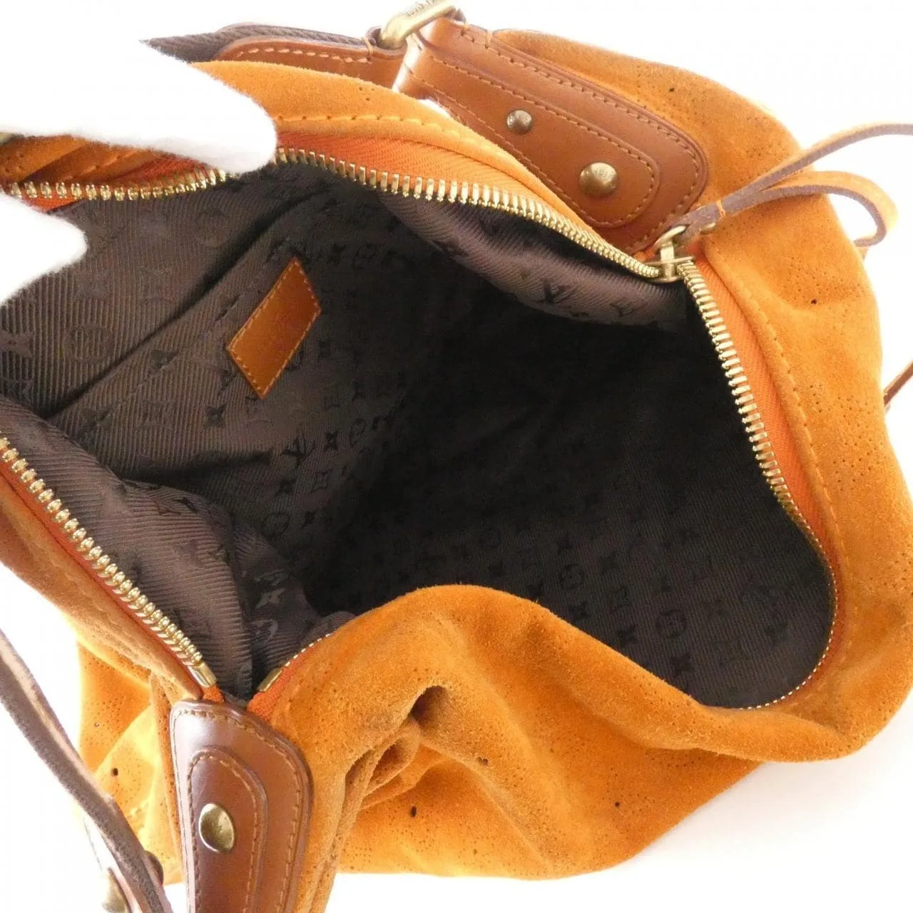 LOUIS VUITTON M95122 肩背包 Monogram 黑色 Monogram 中古品B - 縮圖 9
