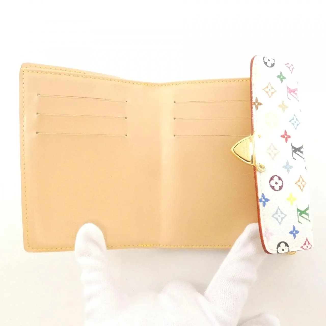 LOUIS VUITTON M58014 銀包 帆布 Multicolor 帆布 中古品A - 縮圖 5