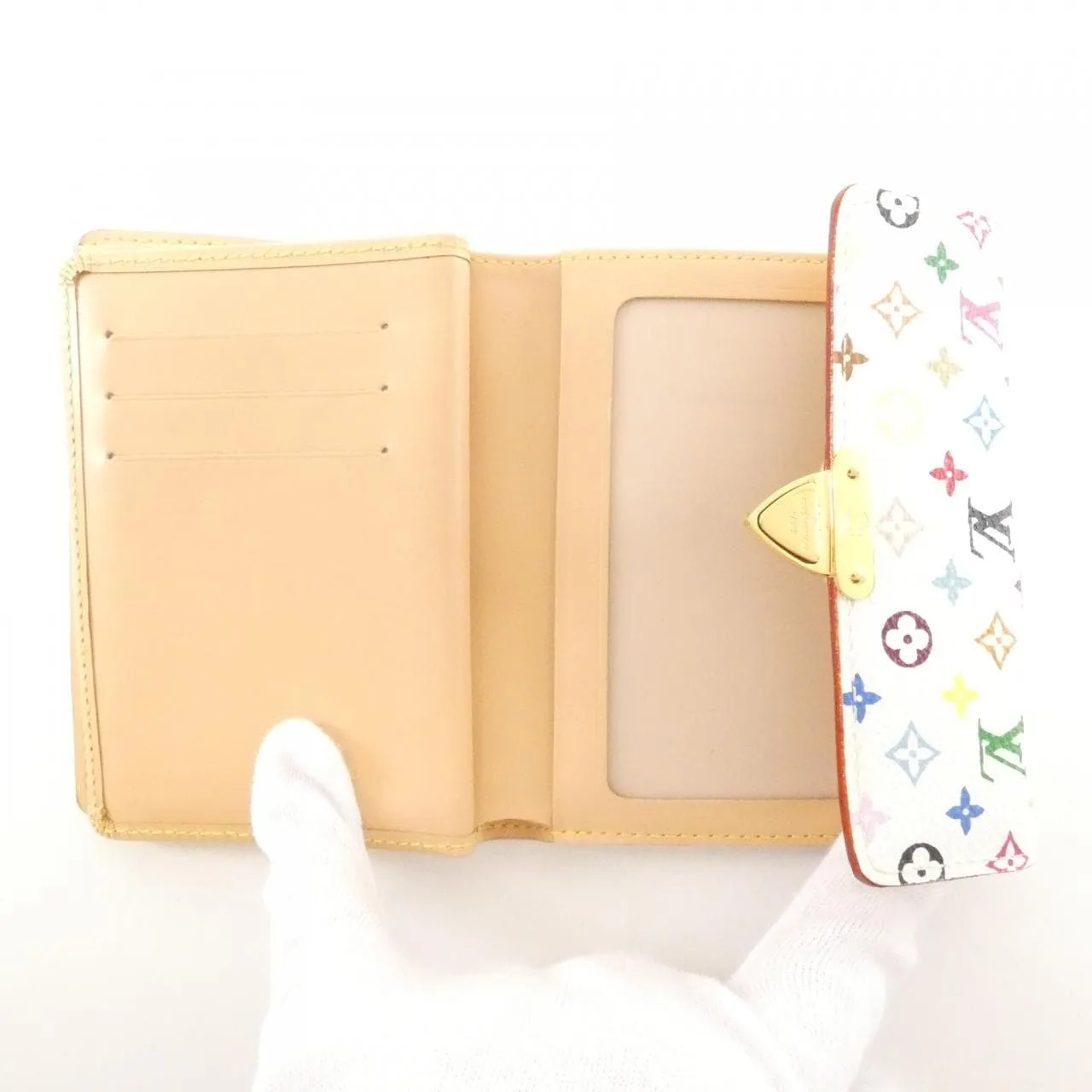 LOUIS VUITTON M58014 銀包 帆布 Multicolor 帆布 中古品A - 縮圖 6