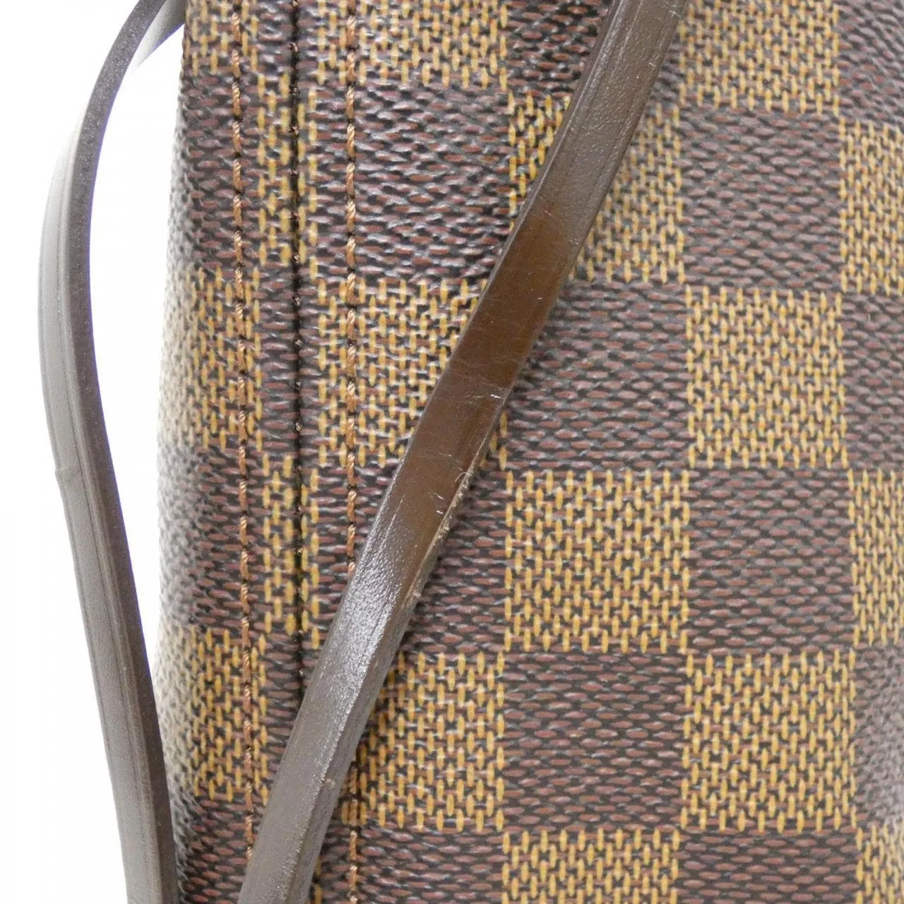 LOUIS VUITTON Neverfull N51109 Tote Damier 黑色 Damier 中古品A - 縮圖 3