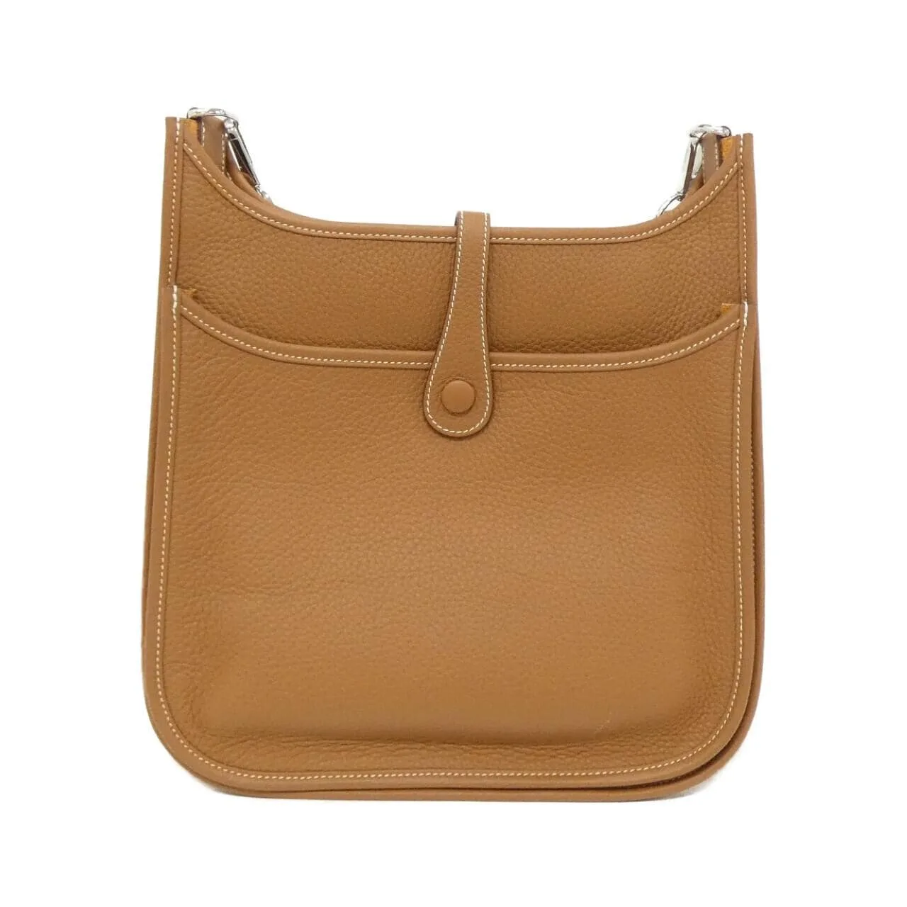 HERMES Evelyne 056277CK Shoulder Clemence Gold Clemence Leather Rank A - Thumbnail 2