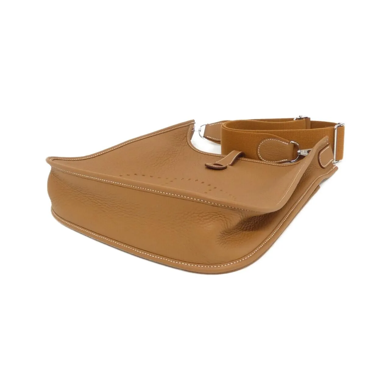 HERMES Evelyne 056277CK Shoulder Clemence Gold Clemence Leather Rank A - Thumbnail 3