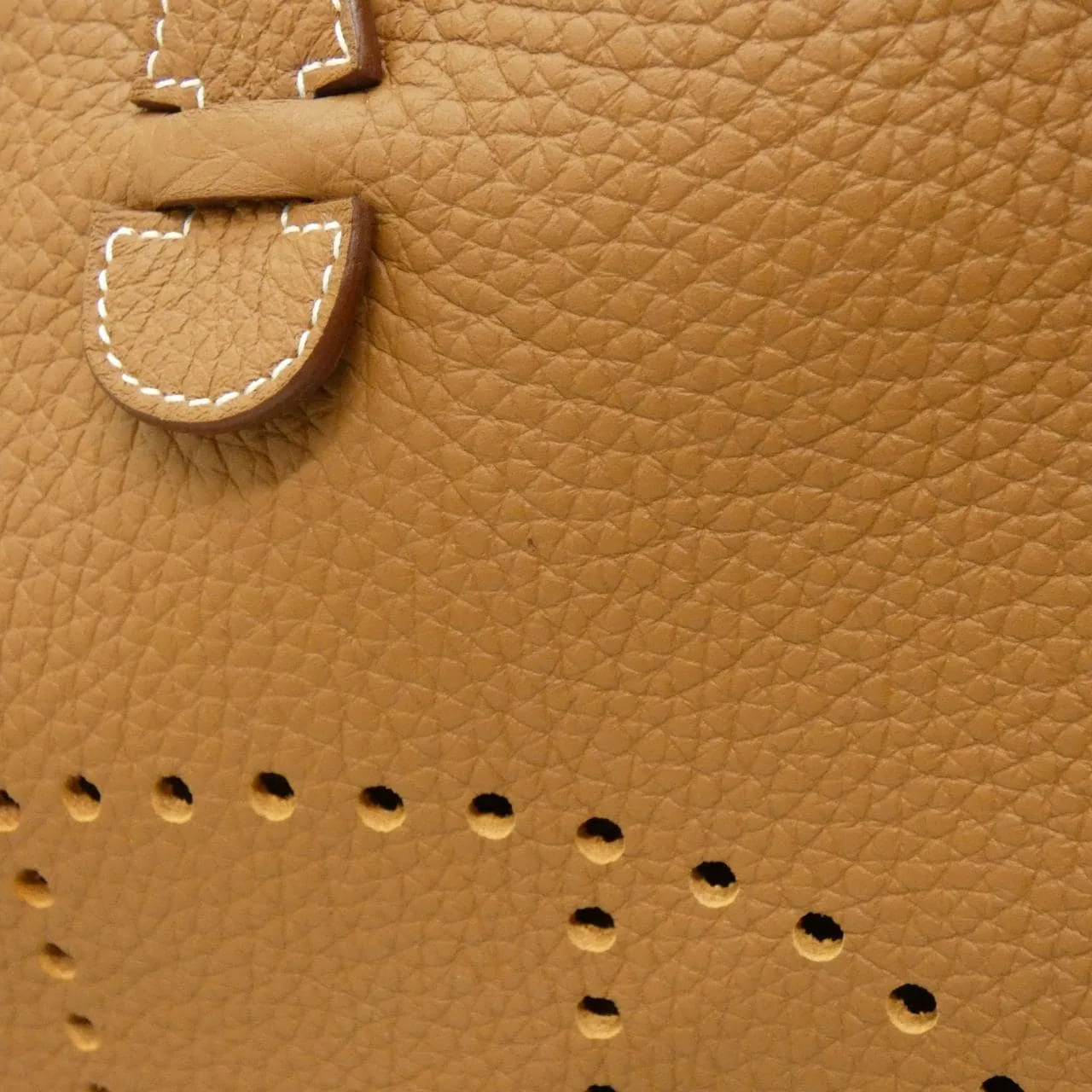 HERMES Evelyne 056277CK Shoulder Clemence Gold Clemence Leather Rank A - Thumbnail 4