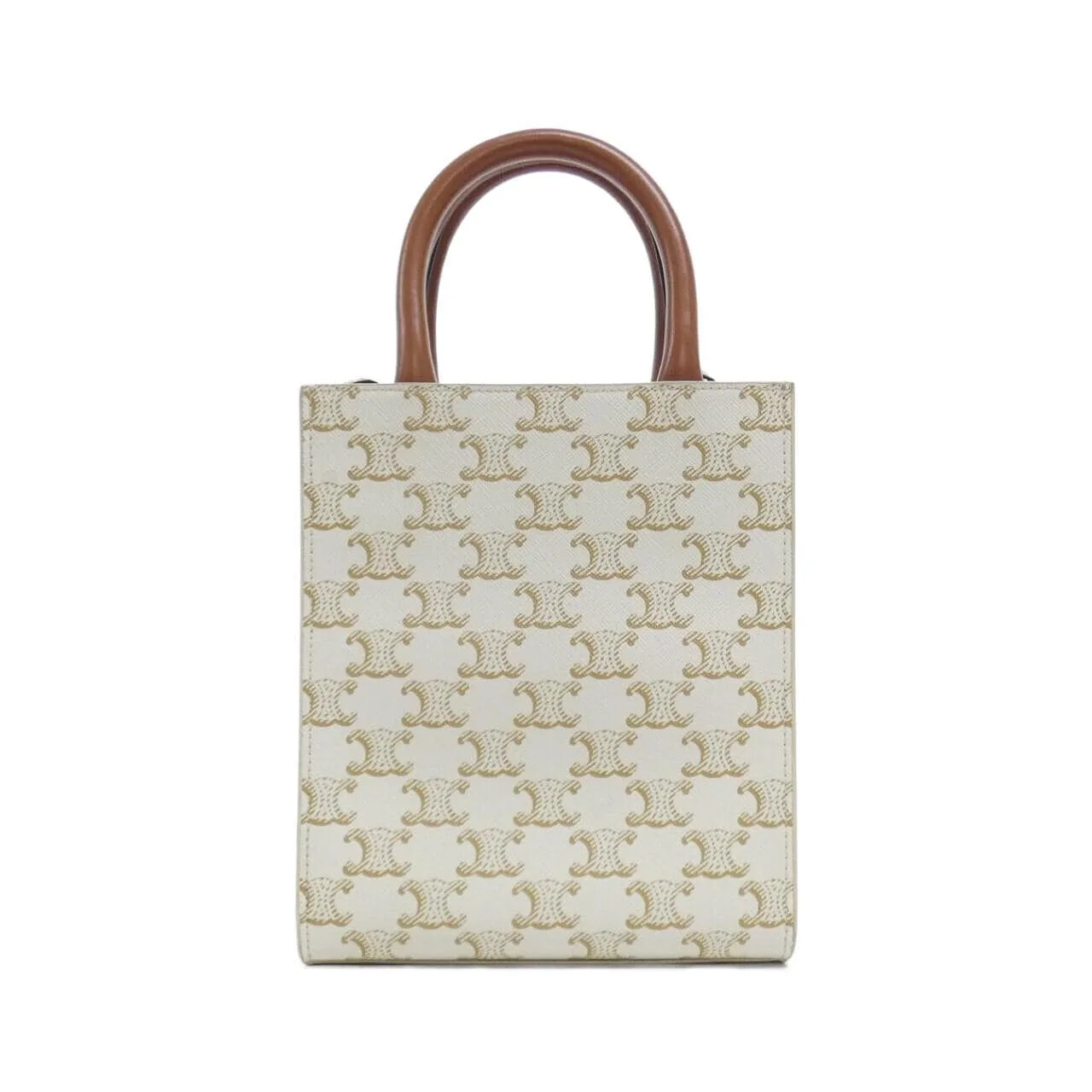 CELINE Cabas 194372BZK Handbag Canvas 2