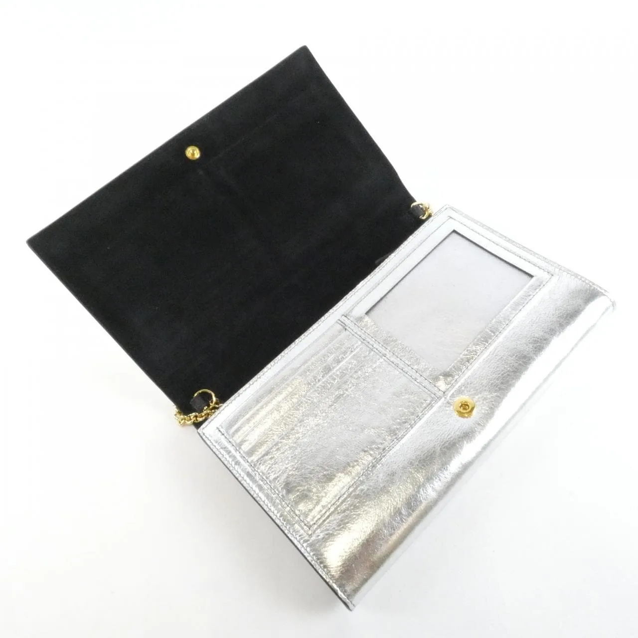 SAINT LAURENT 559075 BRF3O 銀包 皮革 5