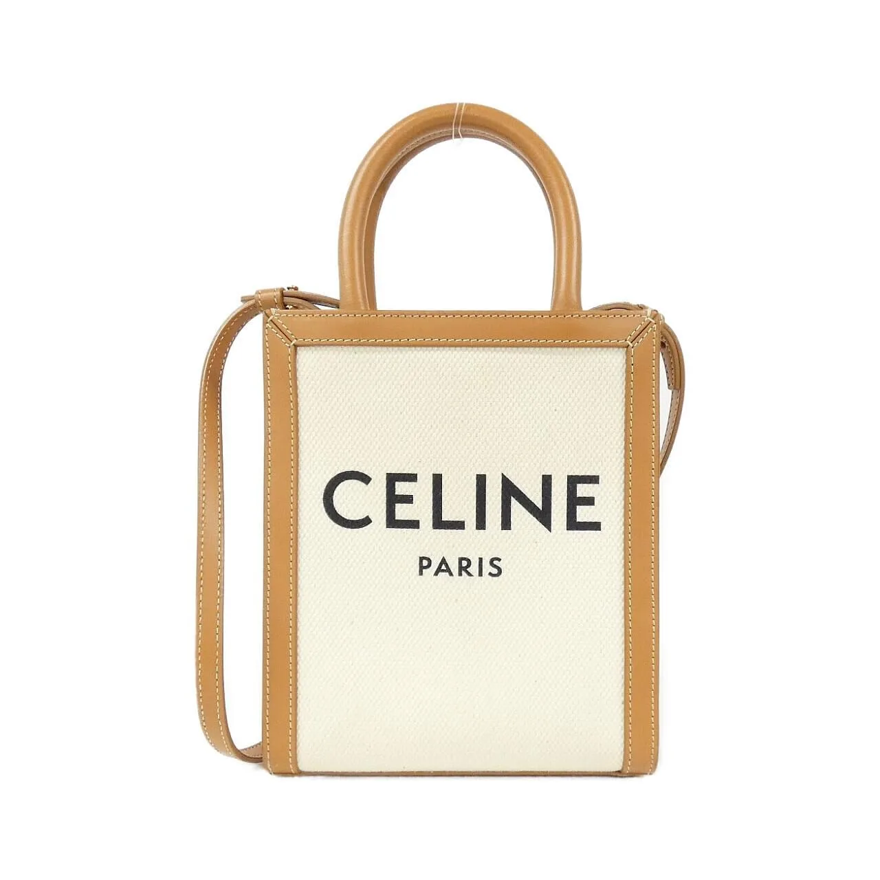 CELINE Cabas 193302BNZ Handbag Canvas