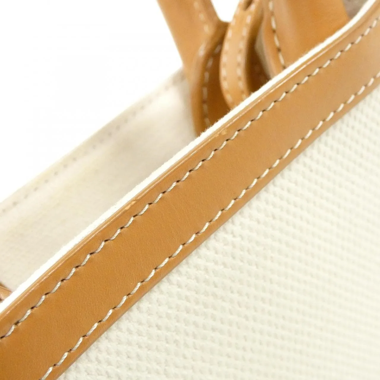CELINE Cabas 193302BNZ Handbag Canvas 5