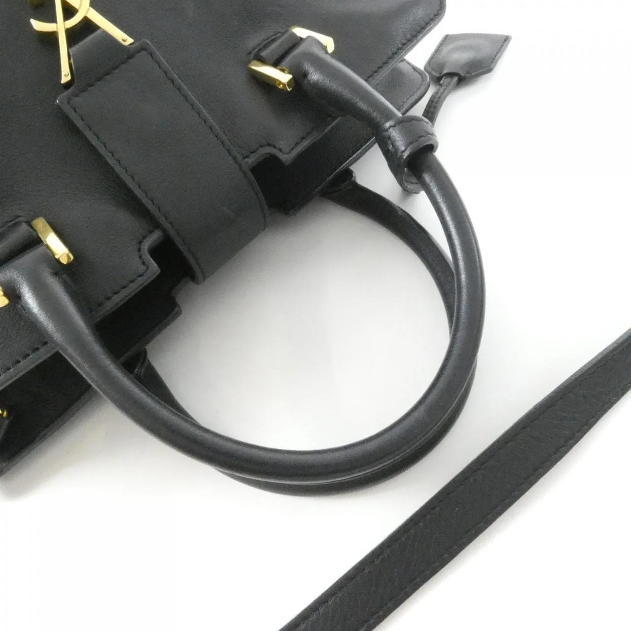 SAINT LAURENT Cabas 424868 BJ50J Handbag Monogram 7