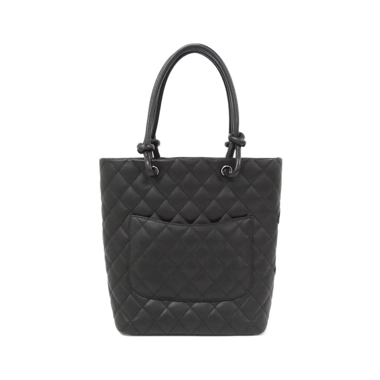CHANEL Cambon 25167 手提包 漆皮 2