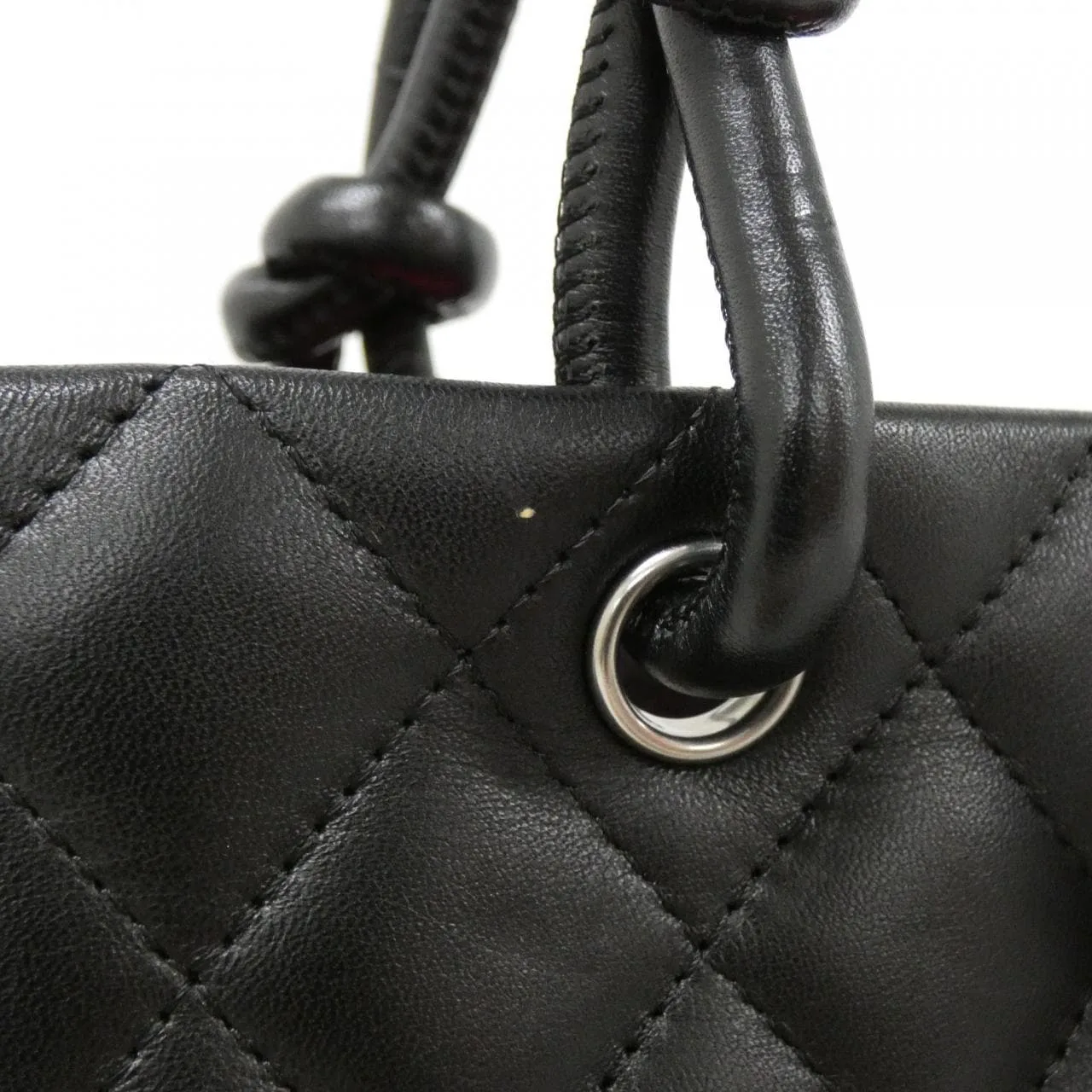CHANEL Cambon 25167 手提包 漆皮 7