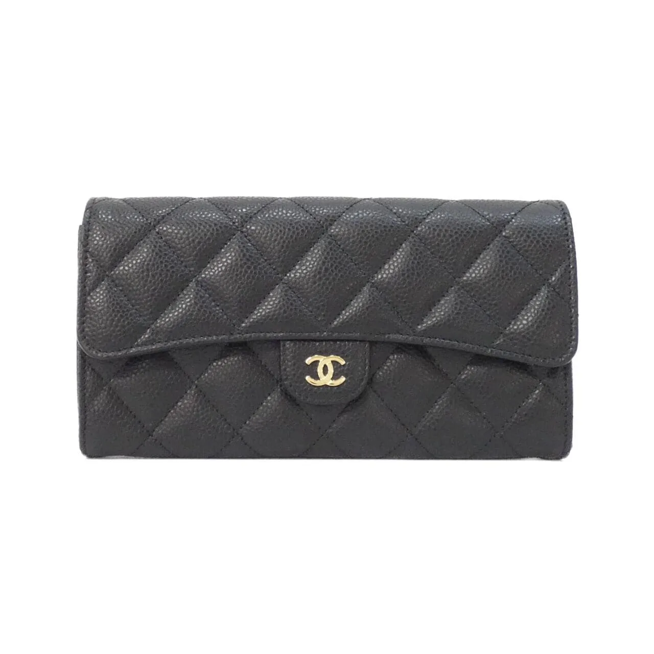 CHANEL Timeless Classic AP0241 Wallet Grained Calfskin