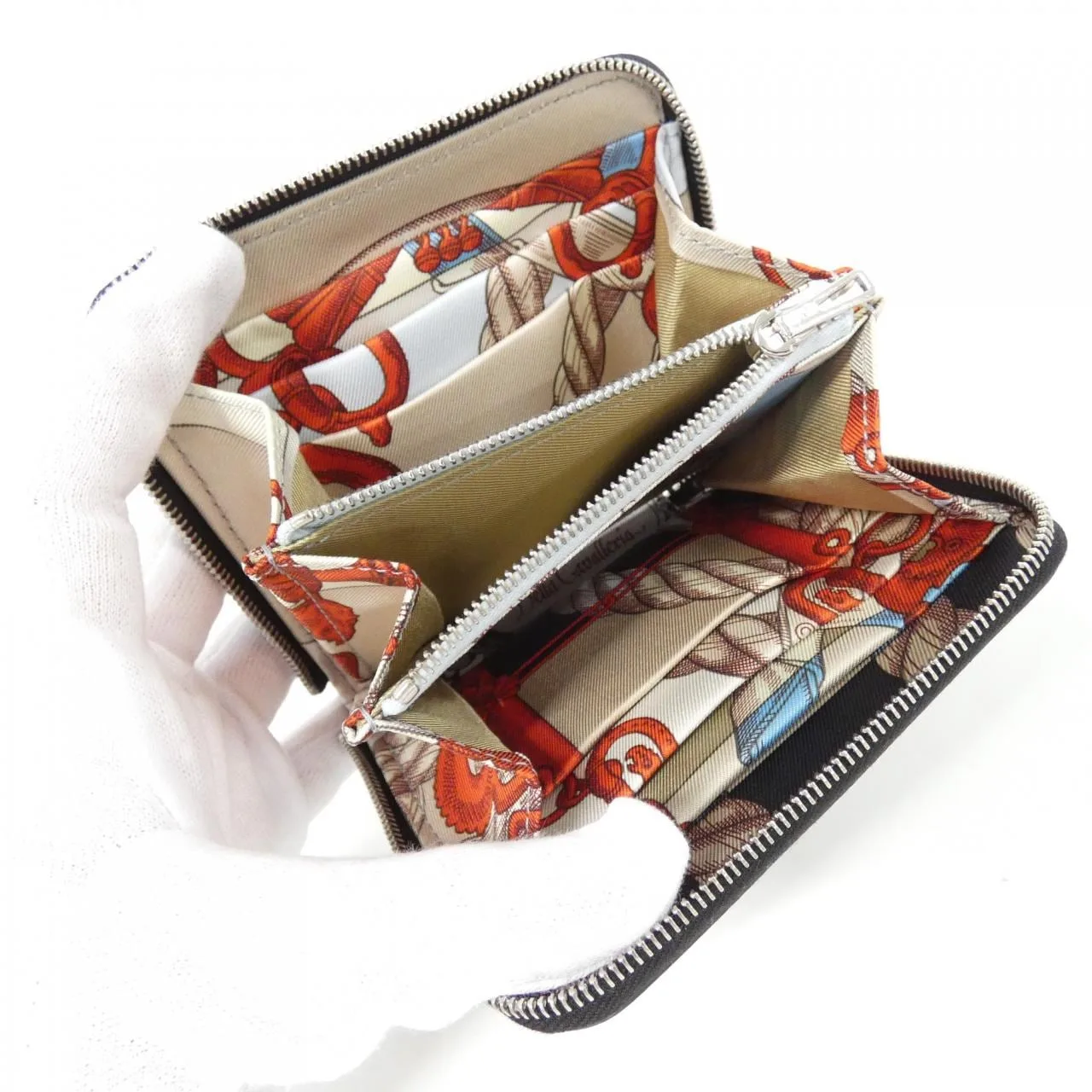 HERMES 069646CK 銀包 Epsom 4