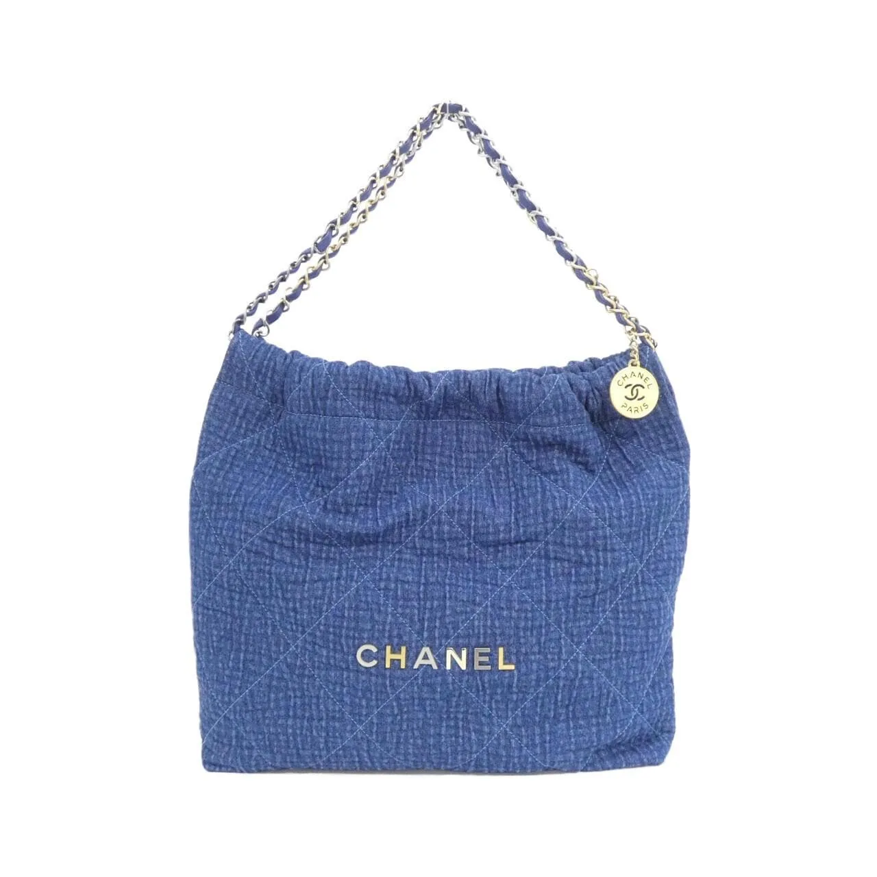 CHANEL Chanel 22 AS3261 肩背包 牛仔布