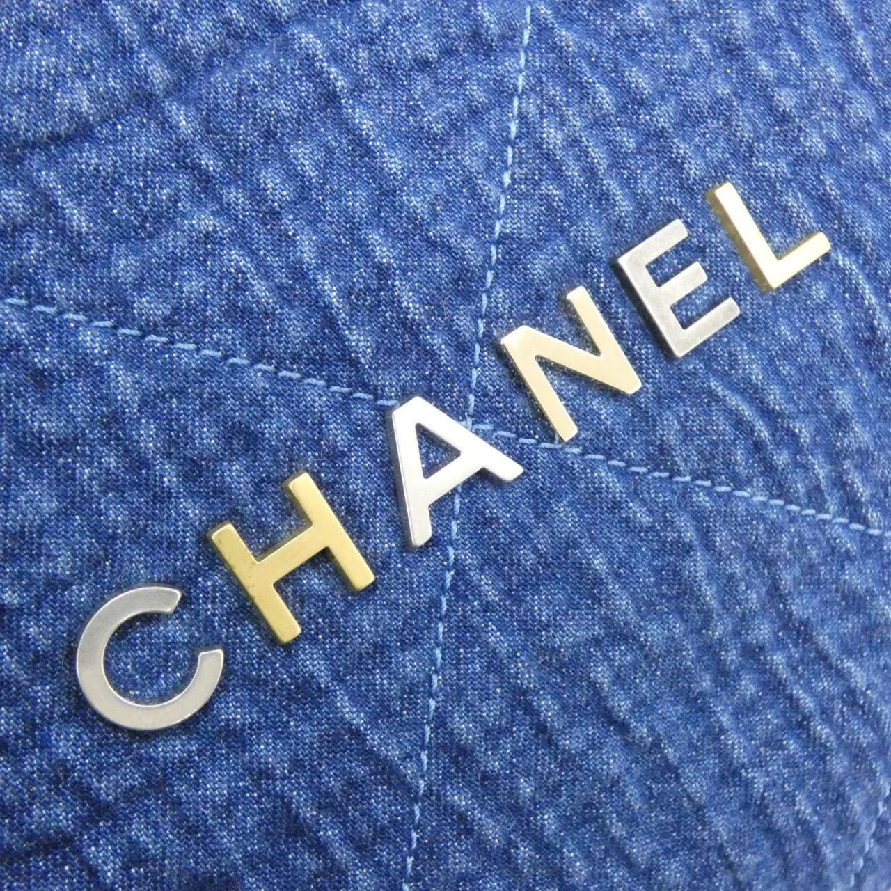 CHANEL Chanel 22 AS3261 肩背包 牛仔布 4