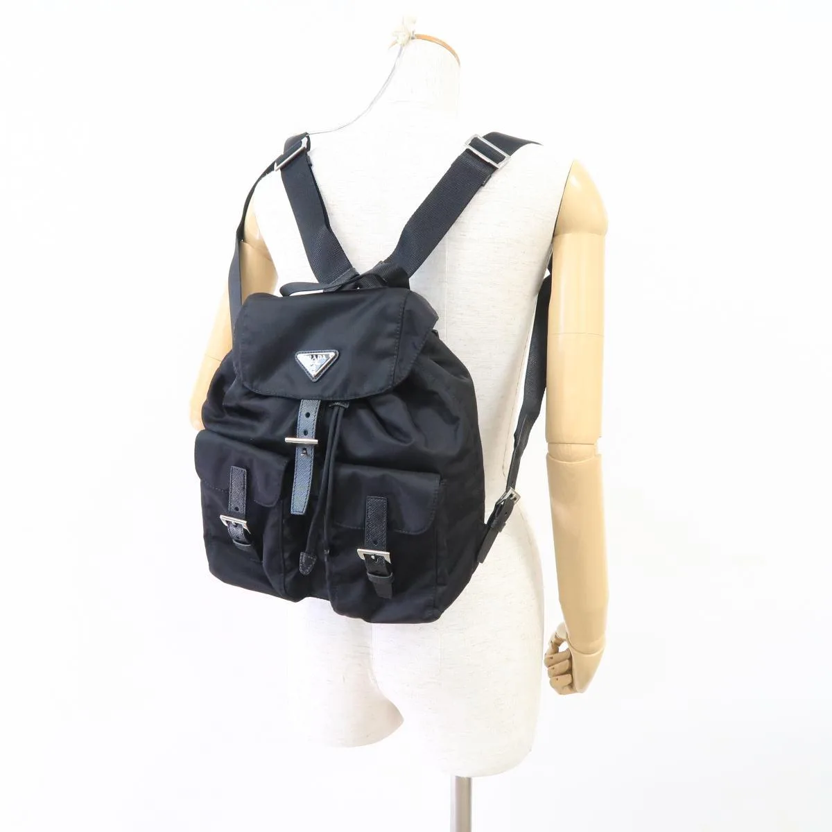 PRADA 1BZ677 Bag 黑色 新品 - 縮圖 6