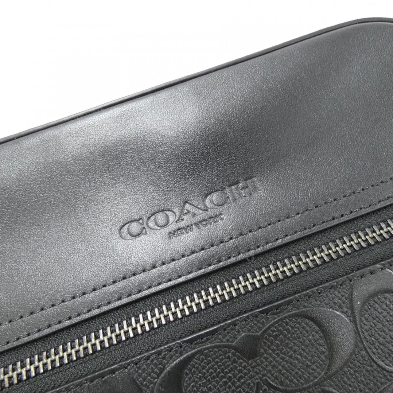 COACH 4009 Shoulder Leather 4