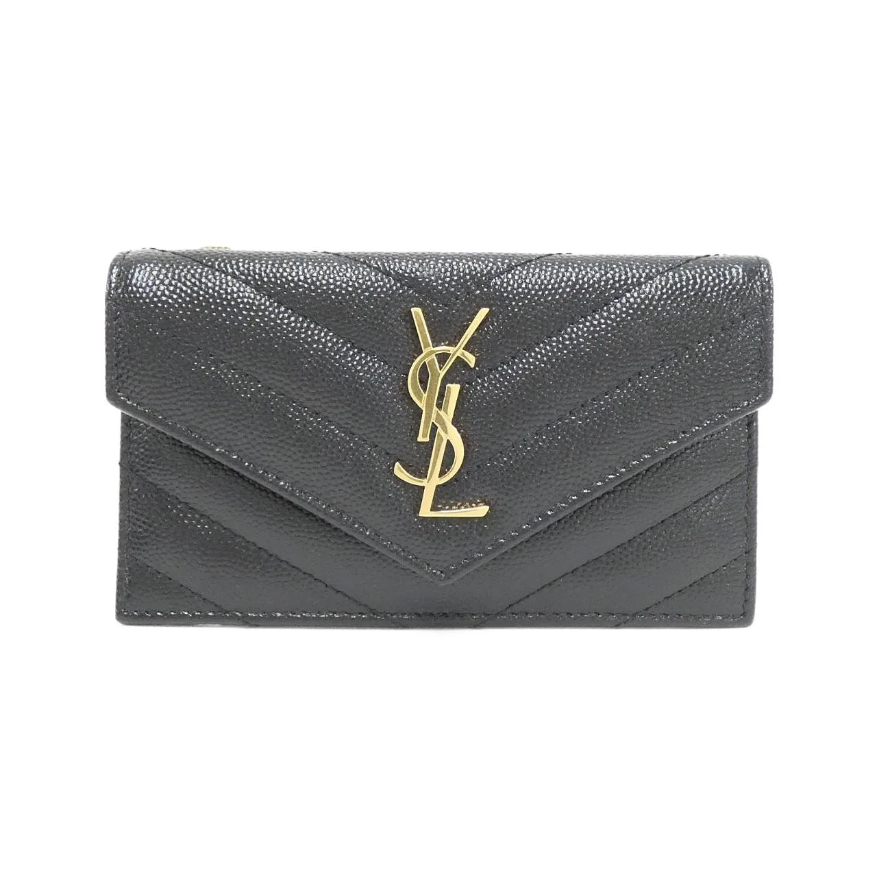 SAINT LAURENT 612808 BOW01 Card Case