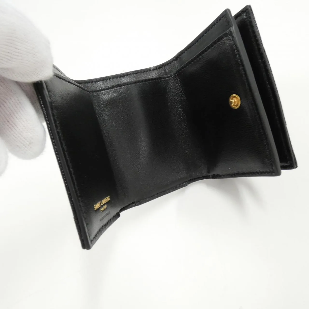SAINT LAURENT 668274 BOWA1 Wallet 新品 - 縮圖 3