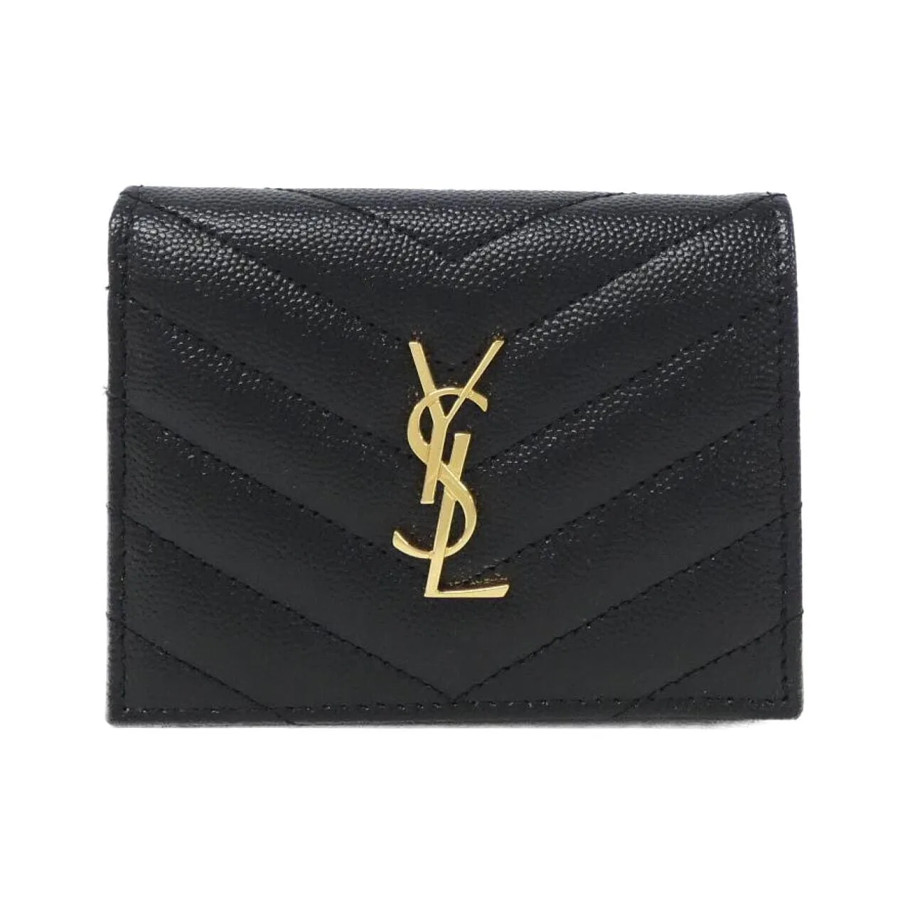 SAINT LAURENT 668290 BOWA1 Wallet Leather