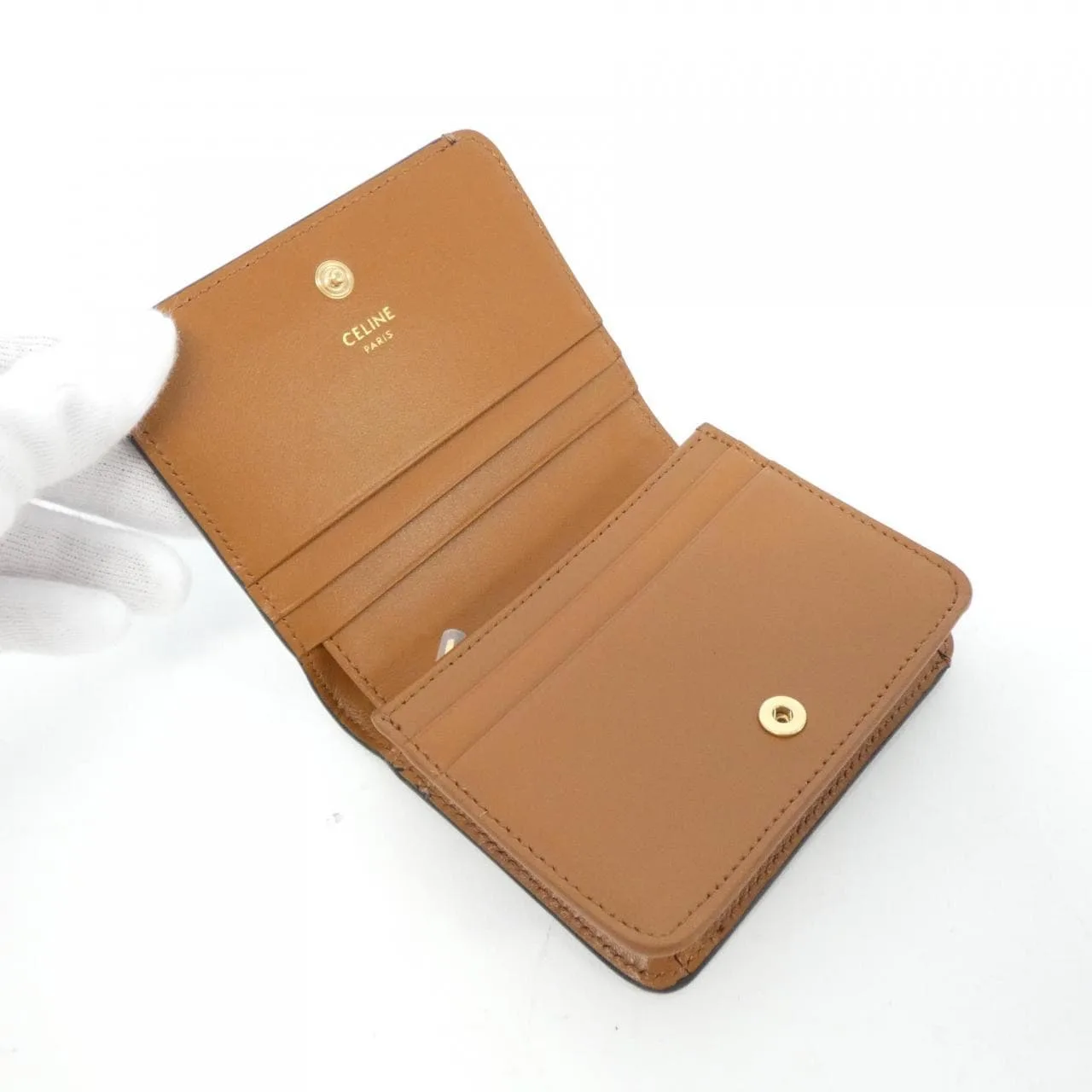 CELINE 10K622CQH 銀包 帆布 帆布 新品 - 縮圖 3