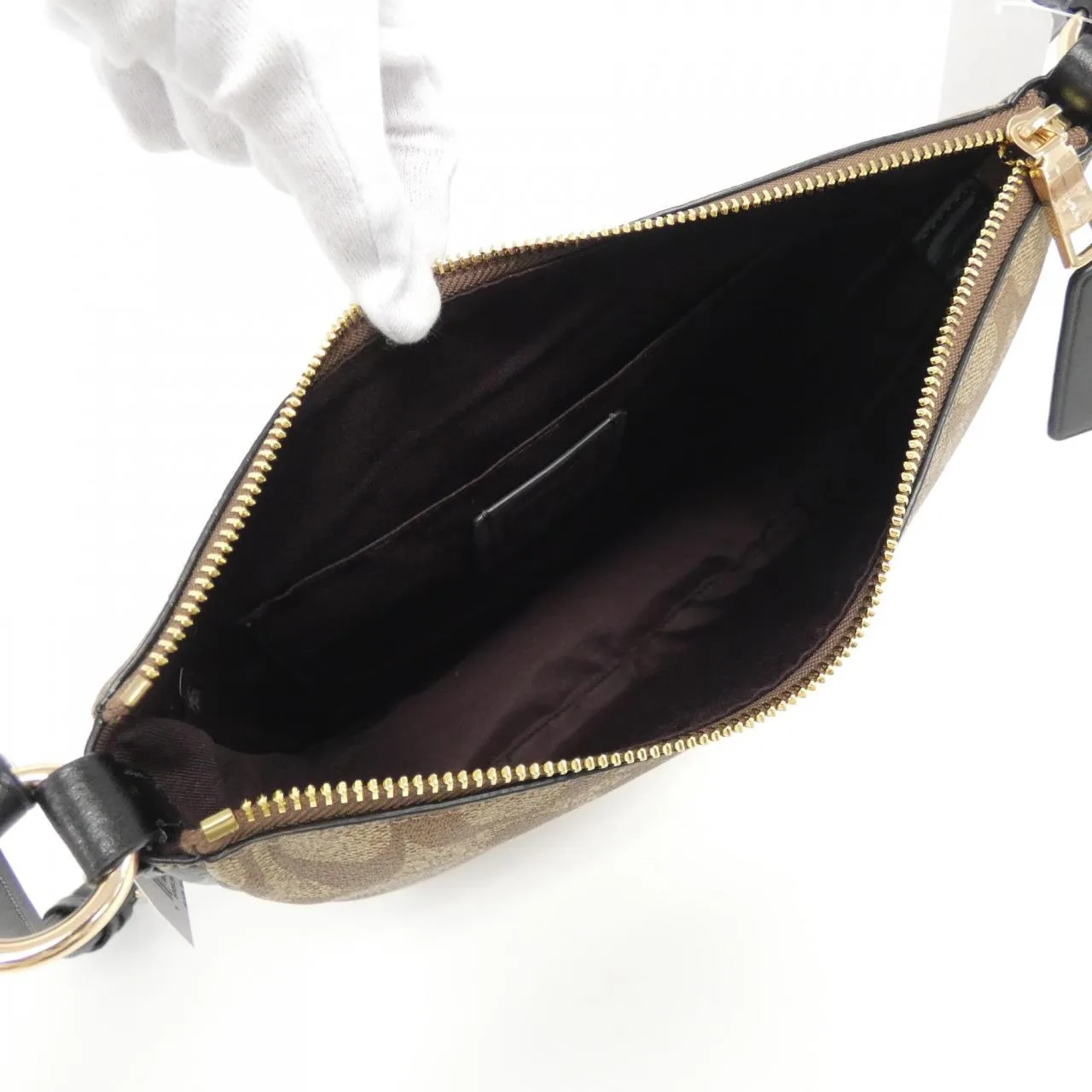 COACH CU959 肩背包 帆布 黑色 帆布 新品 - 縮圖 6
