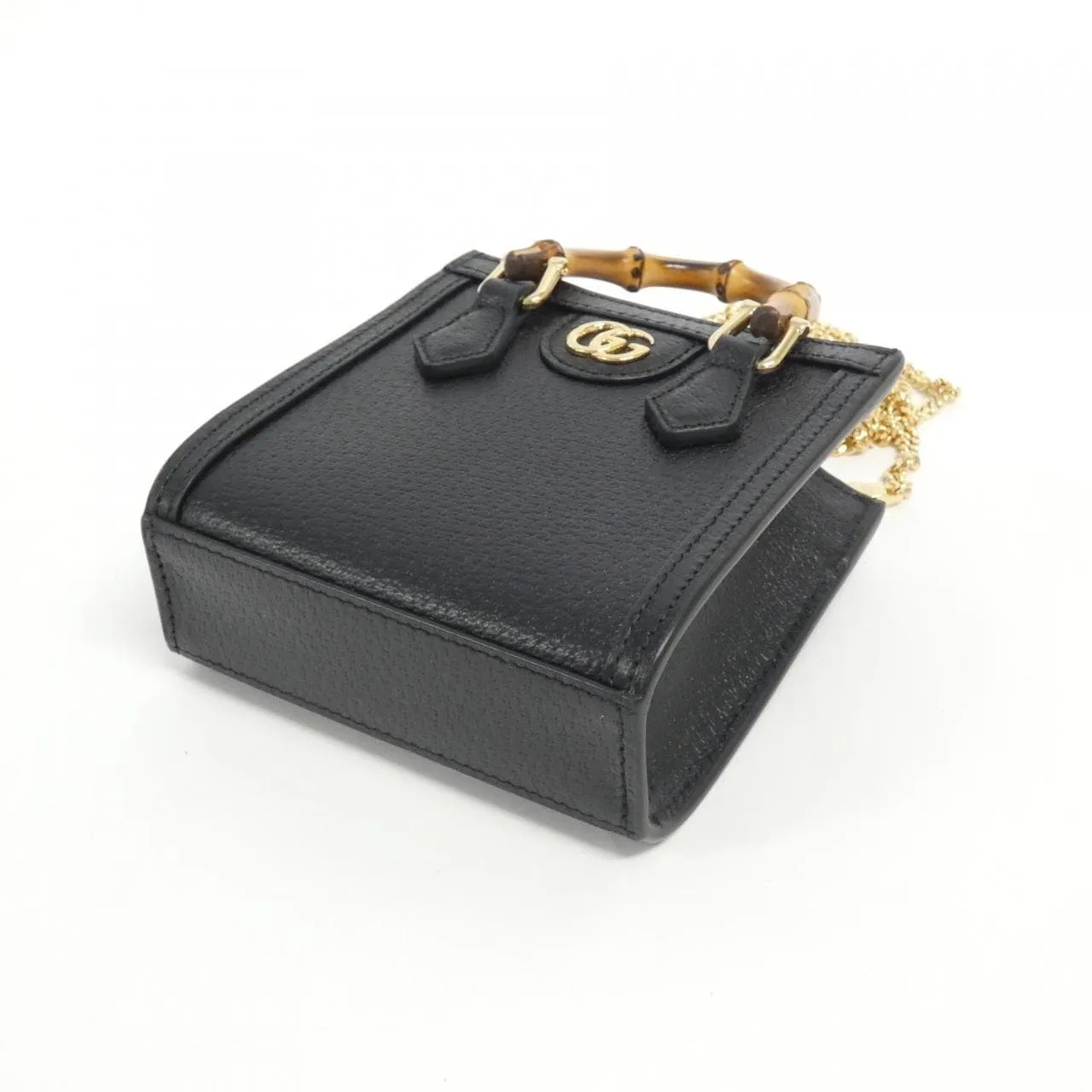 GUCCI 760251 DJ20G Handbag Leather 3