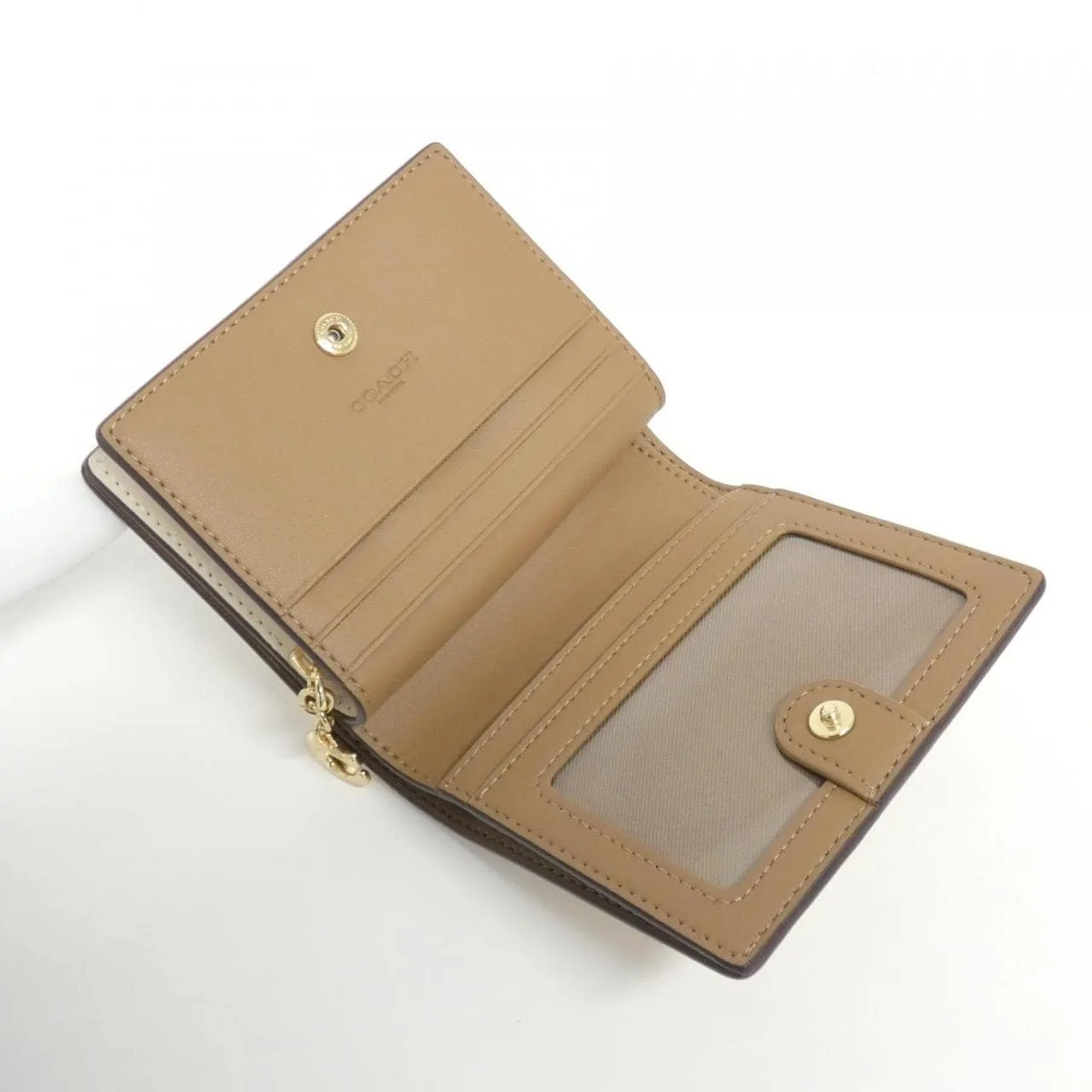COACH CW789 銀包 帆布 黑色 帆布 新品 - 縮圖 4