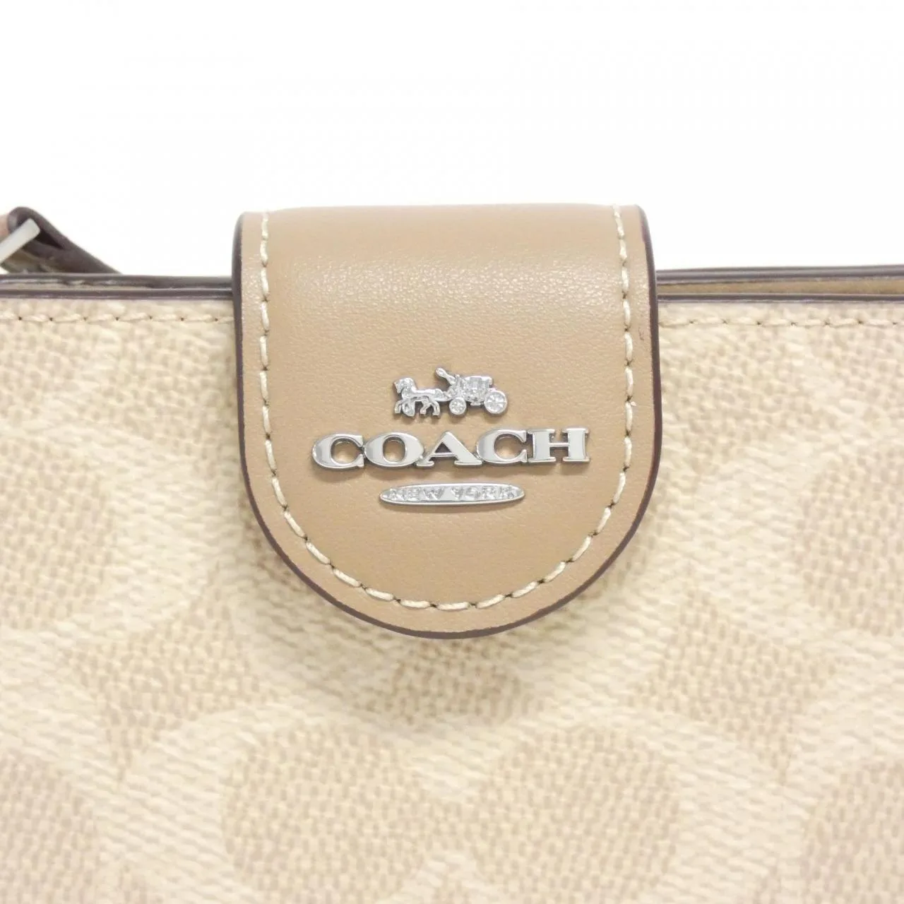 COACH CW786 銀包 帆布 3