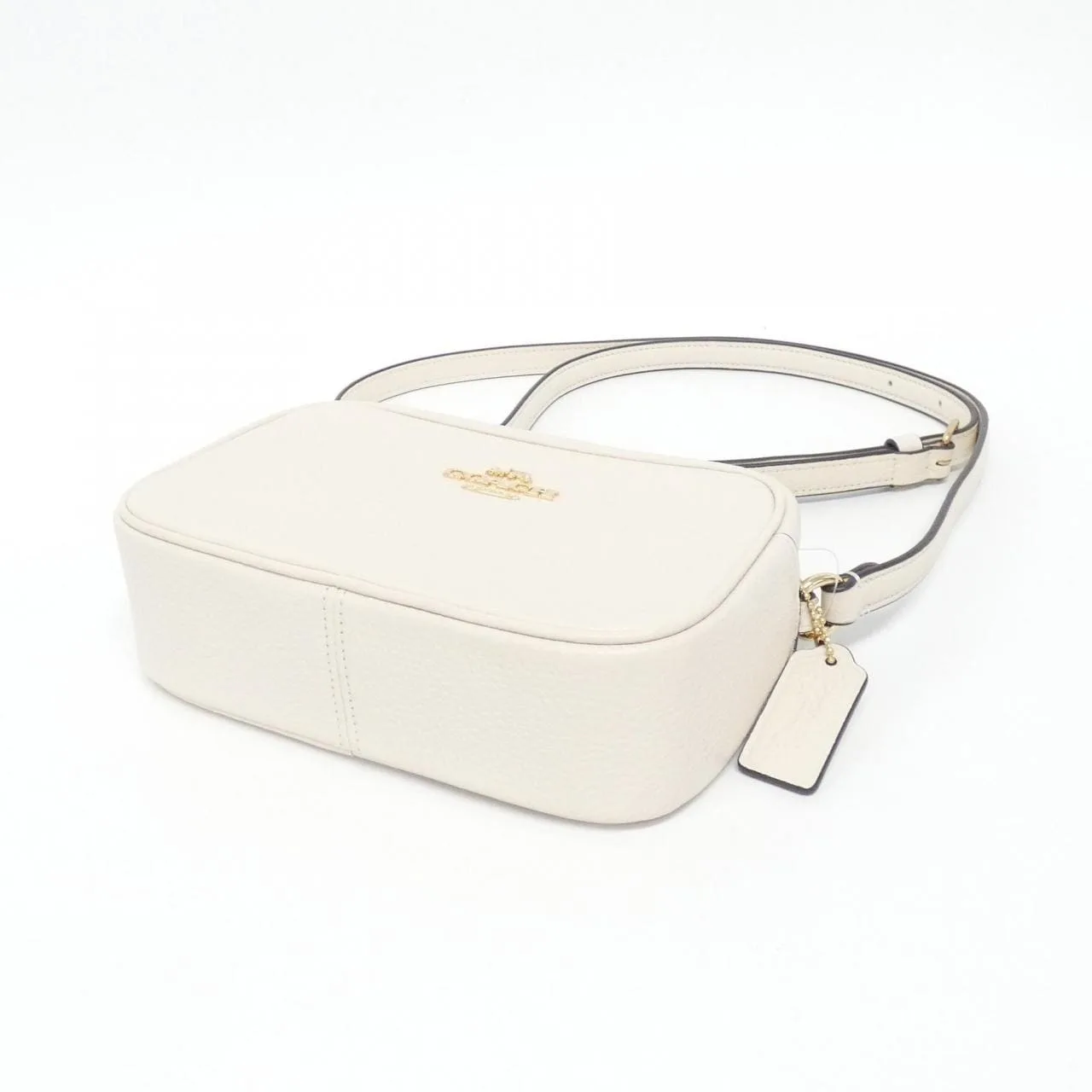 COACH CQ875 肩背包 皮革 黑色 皮革 新品 - 縮圖 3