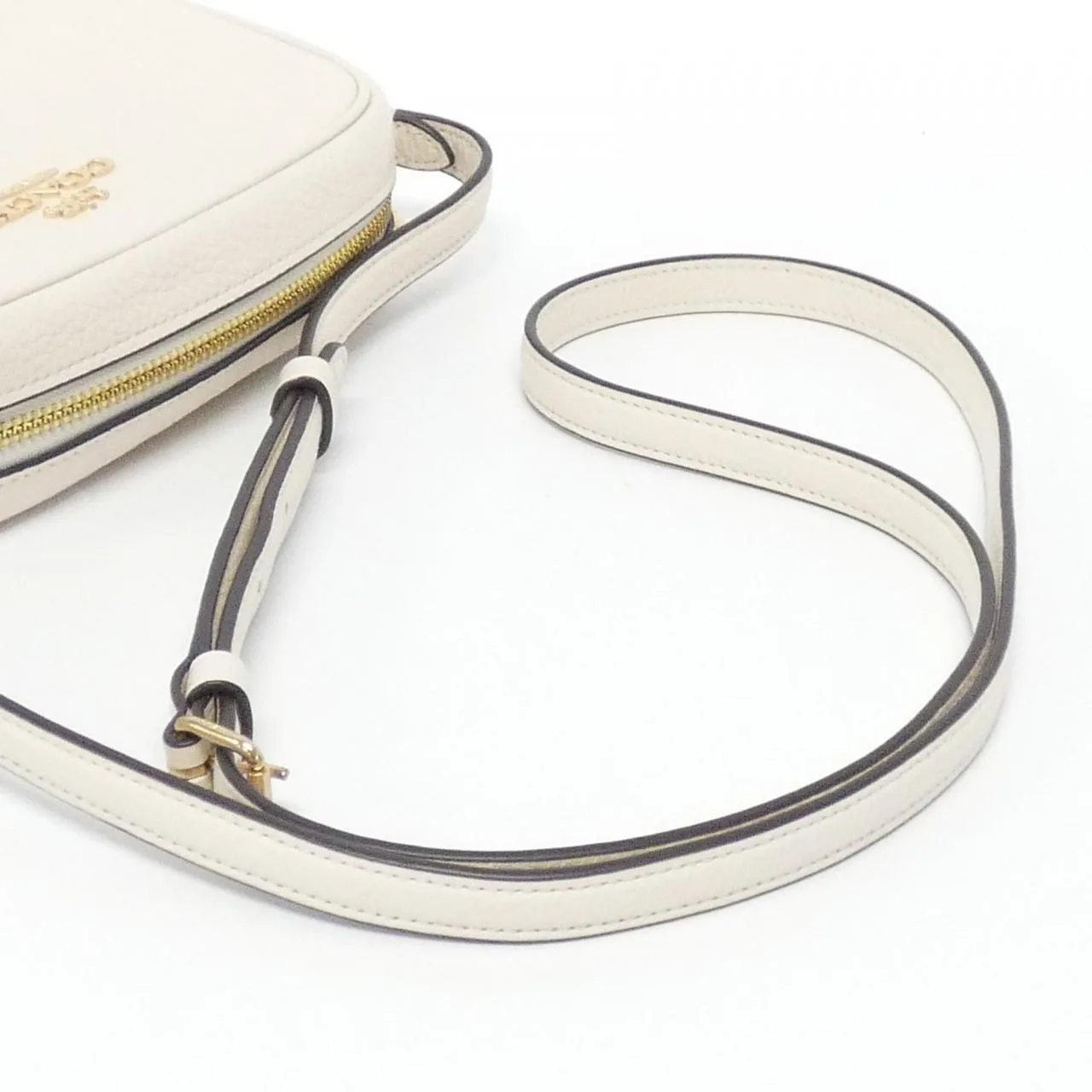 COACH CQ875 肩背包 皮革 黑色 皮革 新品 - 縮圖 5
