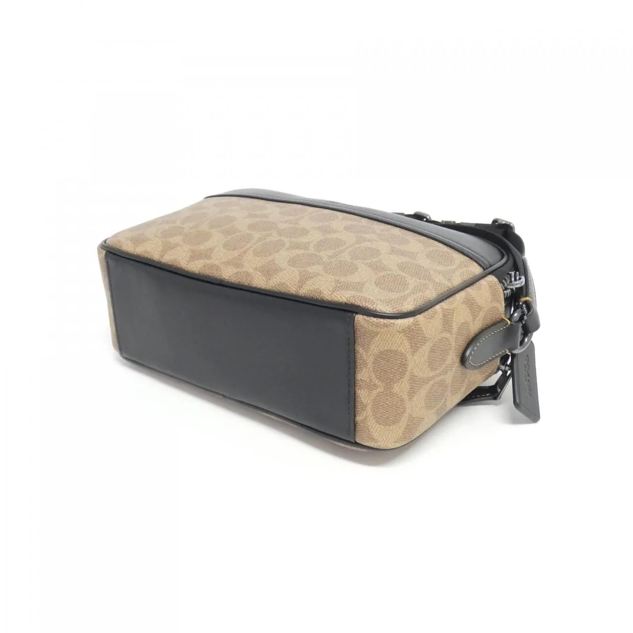 COACH CV921 肩背包 帆布 黑色 帆布 新品 - 縮圖 3