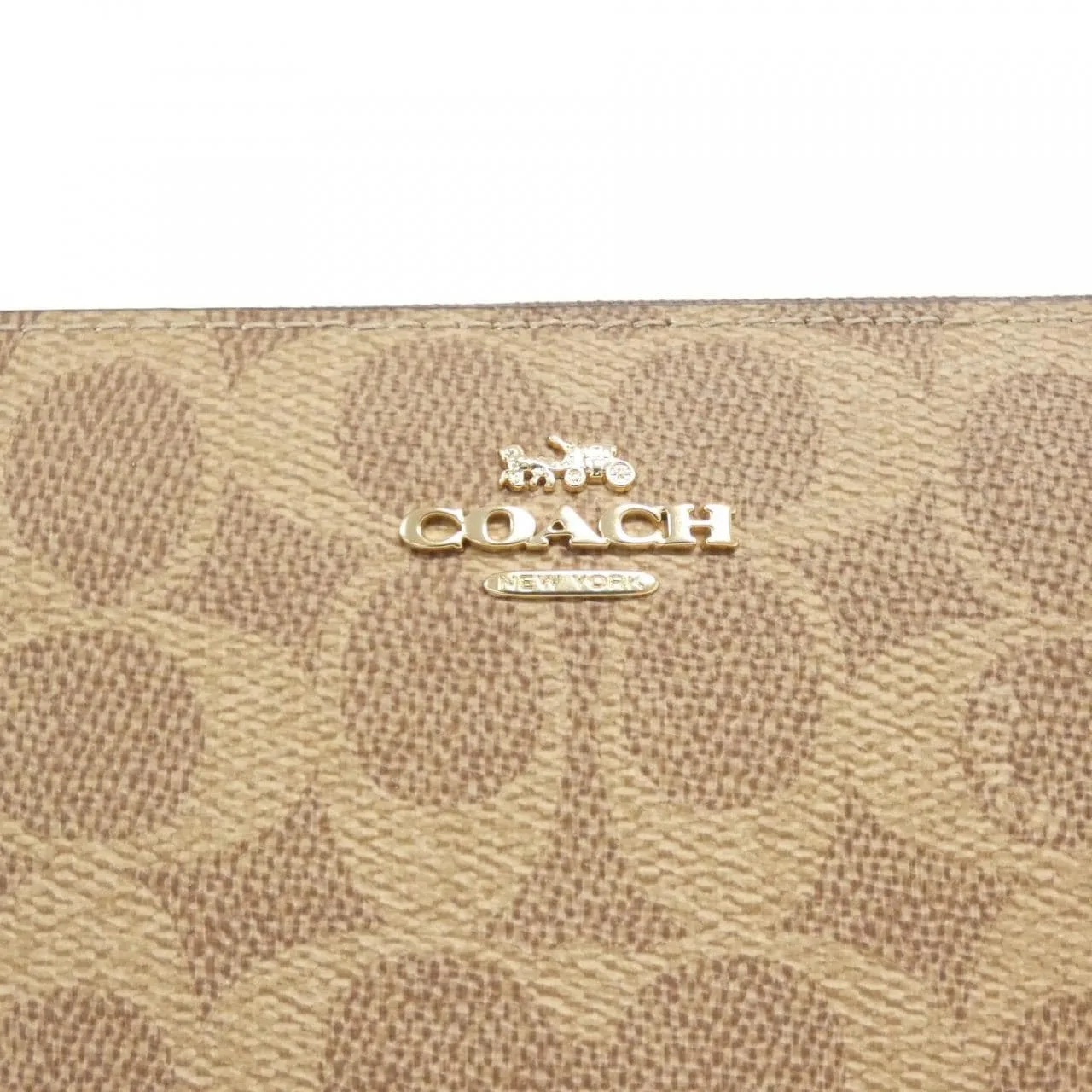 COACH CW778 銀包 帆布 黑色 帆布 新品 - 縮圖 4