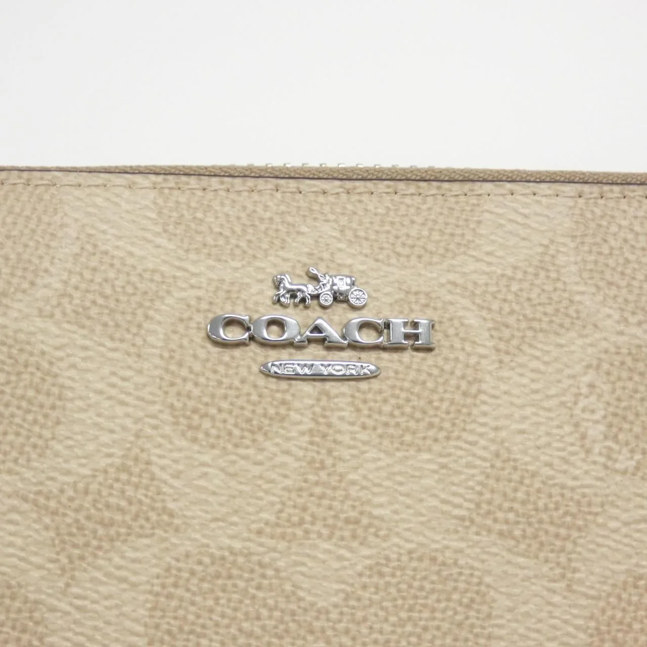 COACH CW778 銀包 帆布 黑色 帆布 新品 - 縮圖 4