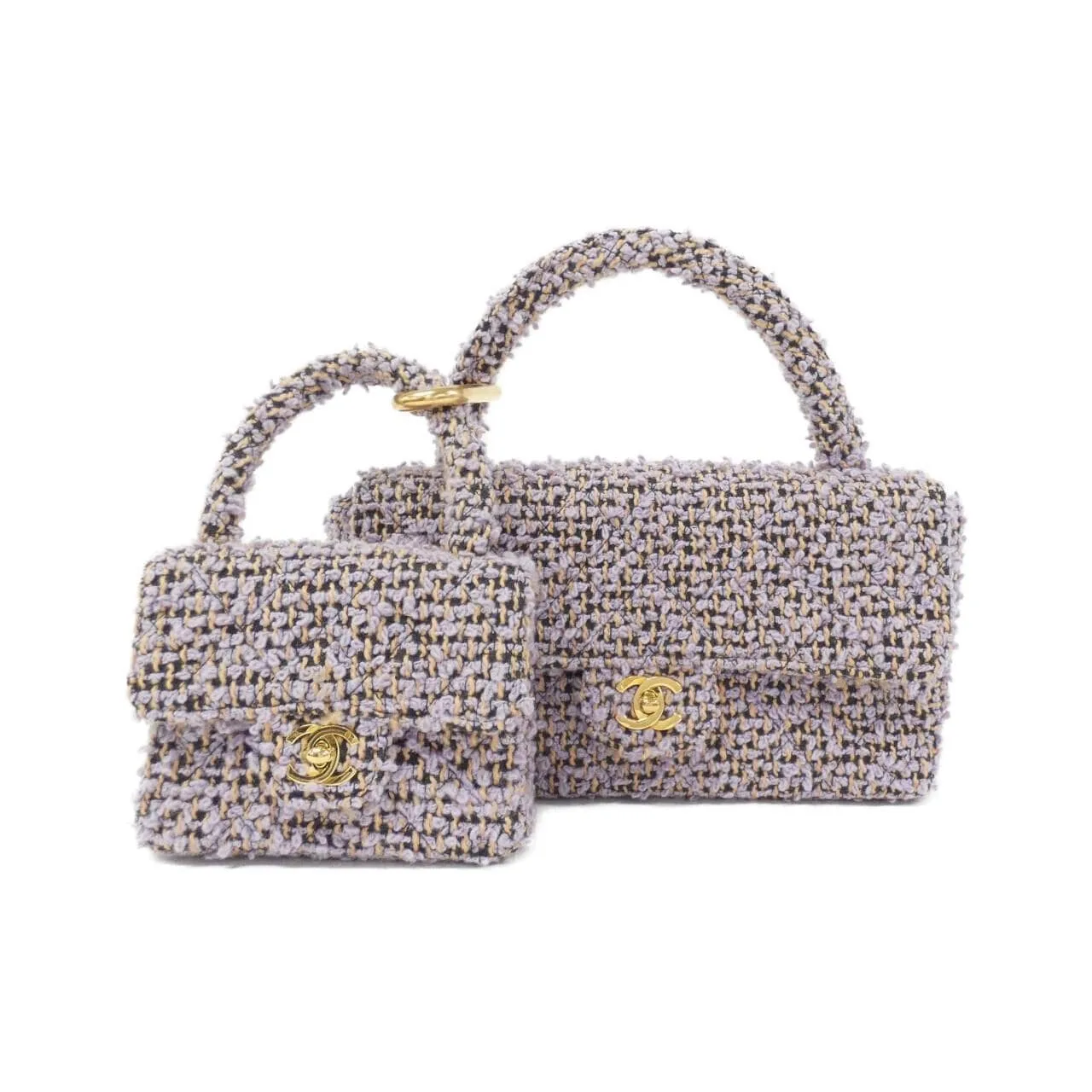 CHANEL 手提包 粗花呢