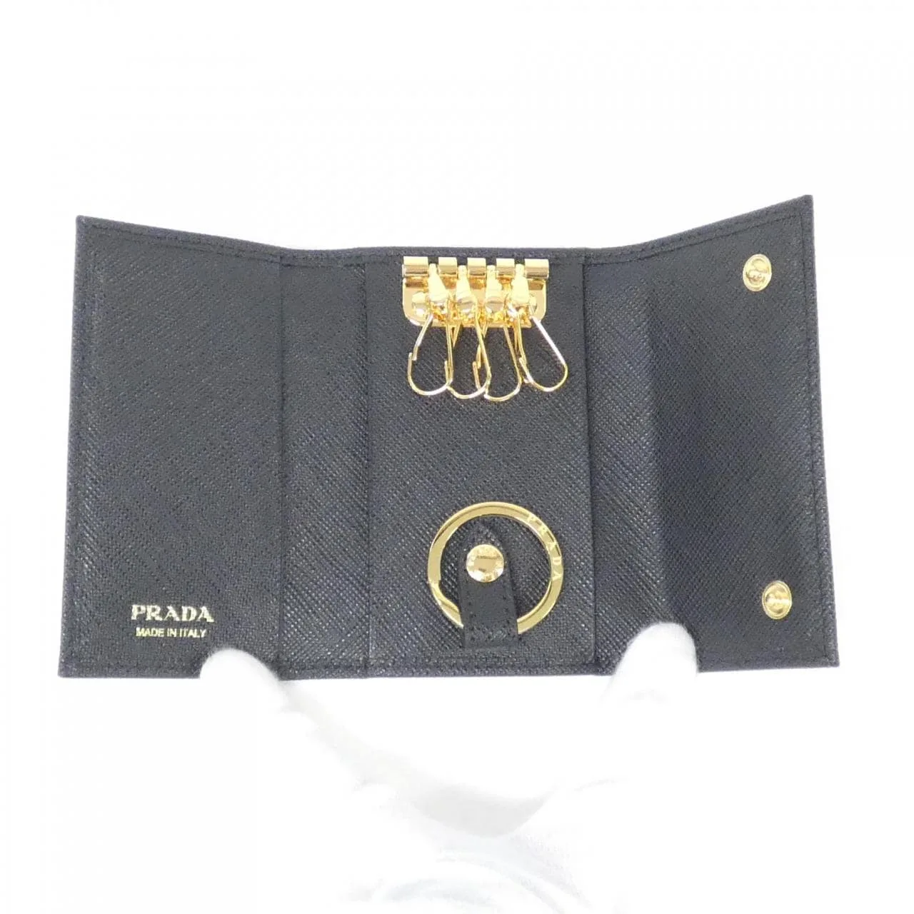 PRADA 1PG004 鎖匙包 新品 - 縮圖 4