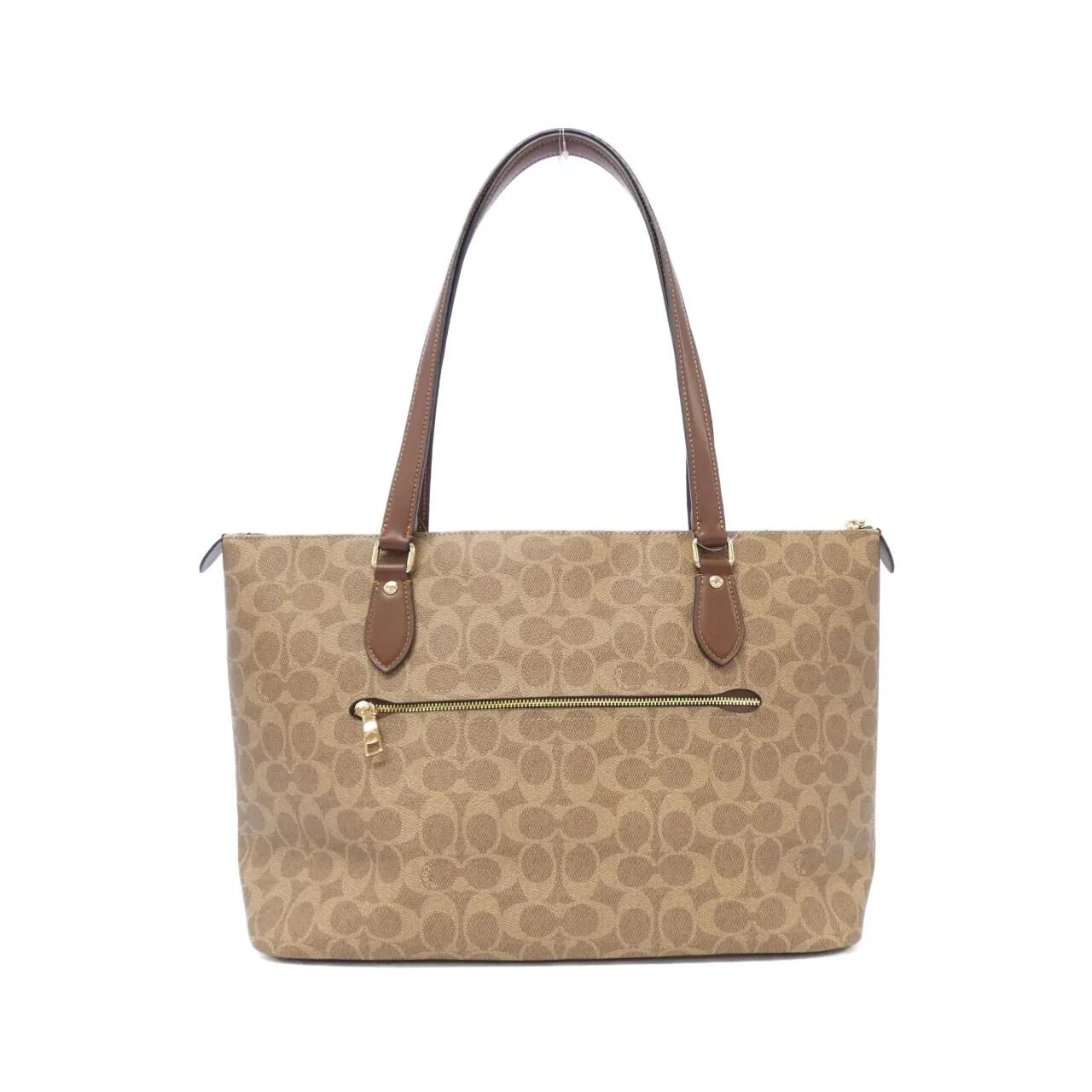 COACH CW381 手提包 帆布 黑色 帆布 新品 - 縮圖 2