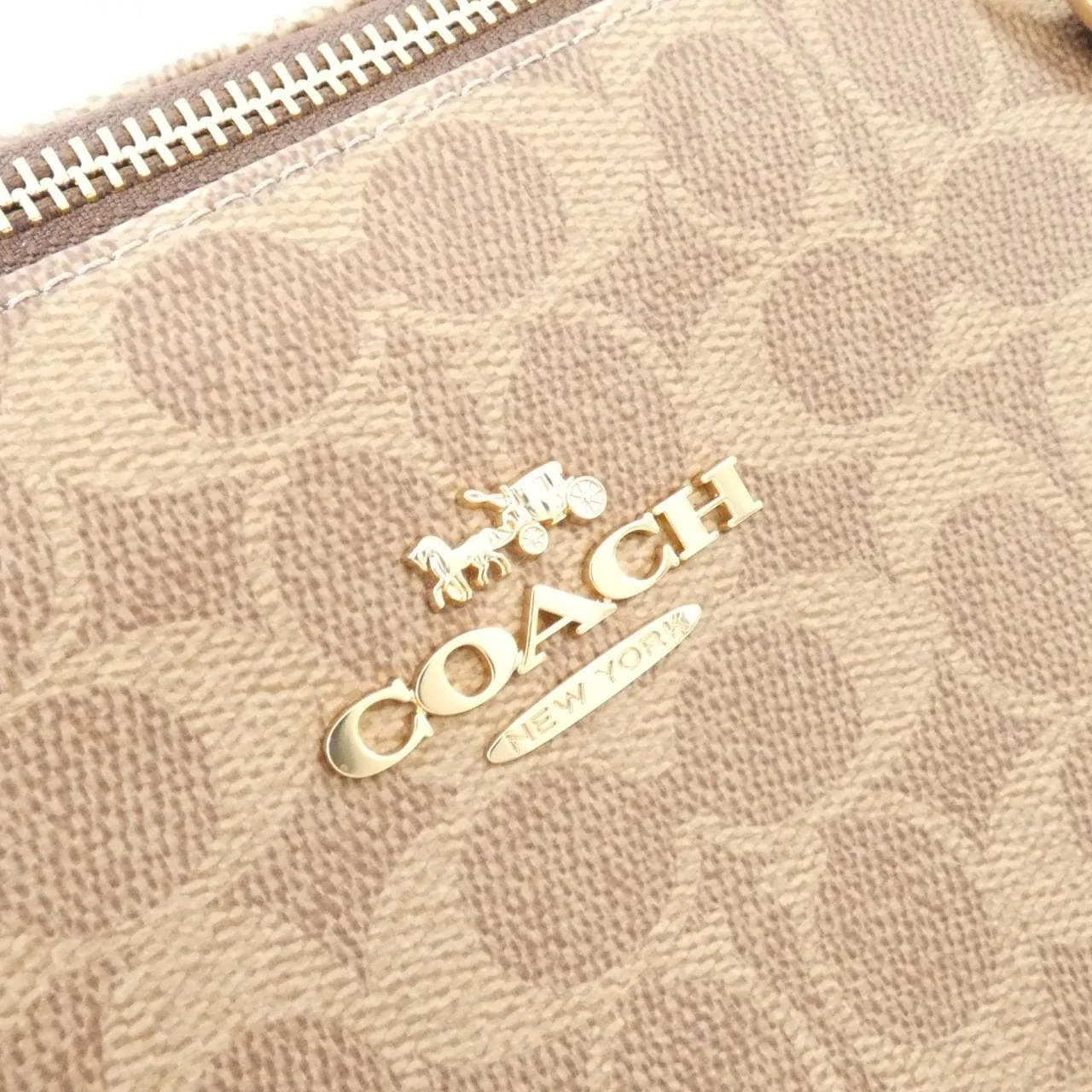 COACH CW381 手提包 帆布 黑色 帆布 新品 - 縮圖 4