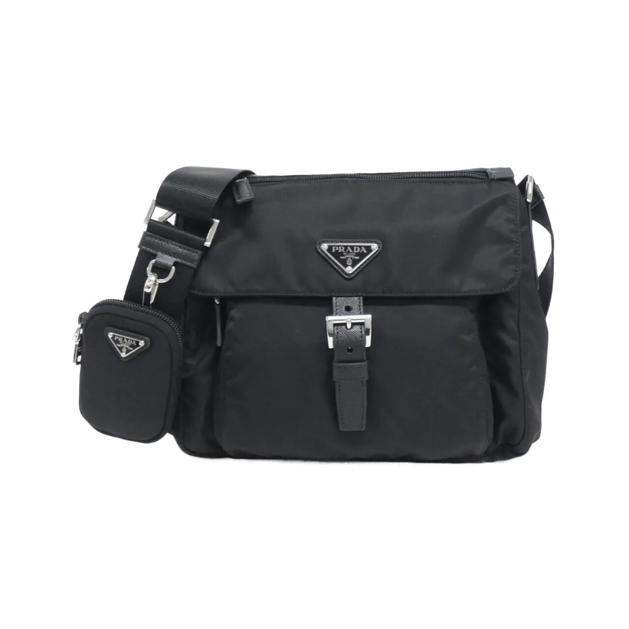 PRADA 1BD994 肩背包 Black