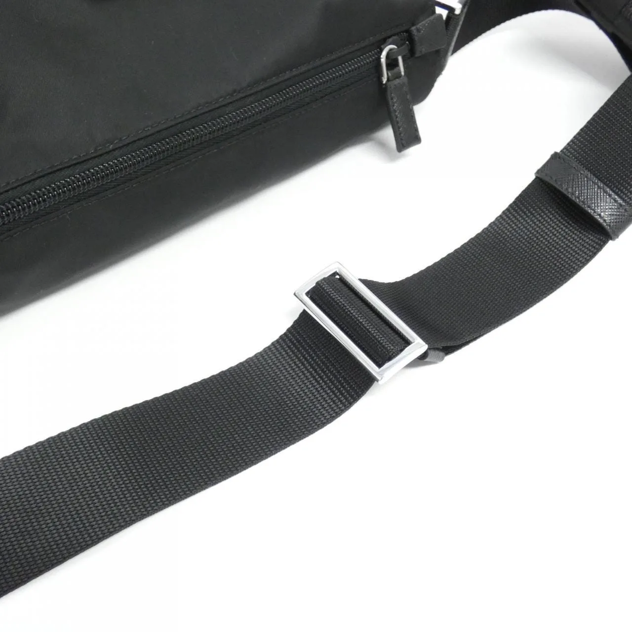 PRADA 1BD994 肩背包 黑色 新品 - 縮圖 5