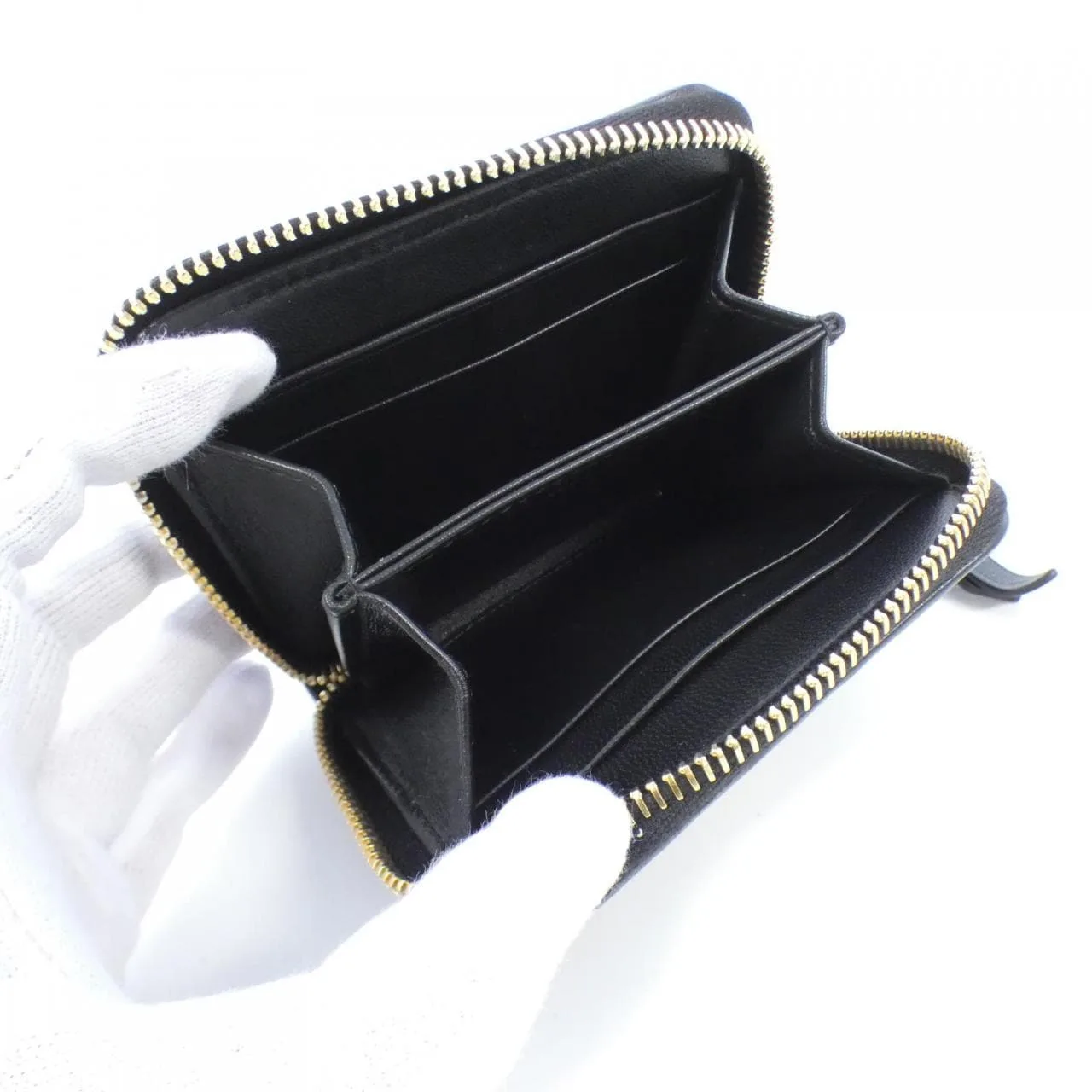 MIU MIU 5MM268 Coin Case Black New - Thumbnail 5