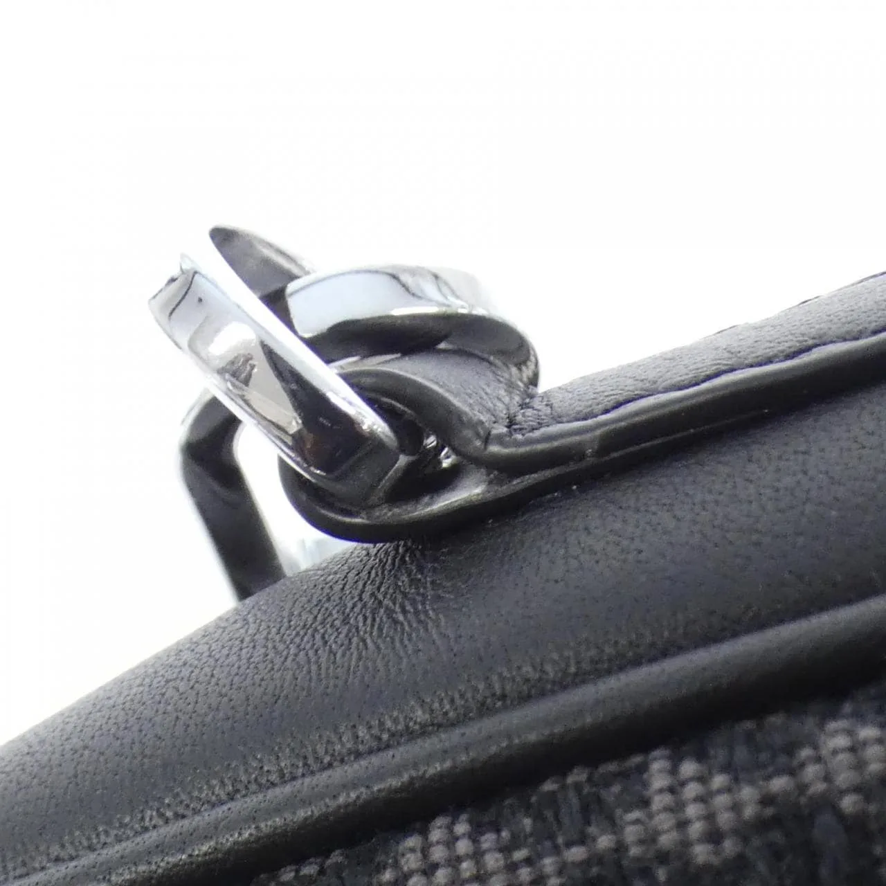 LOEWE Amazona B039L51X02 Handbag Canvas Black Canvas Rank A - Thumbnail 6